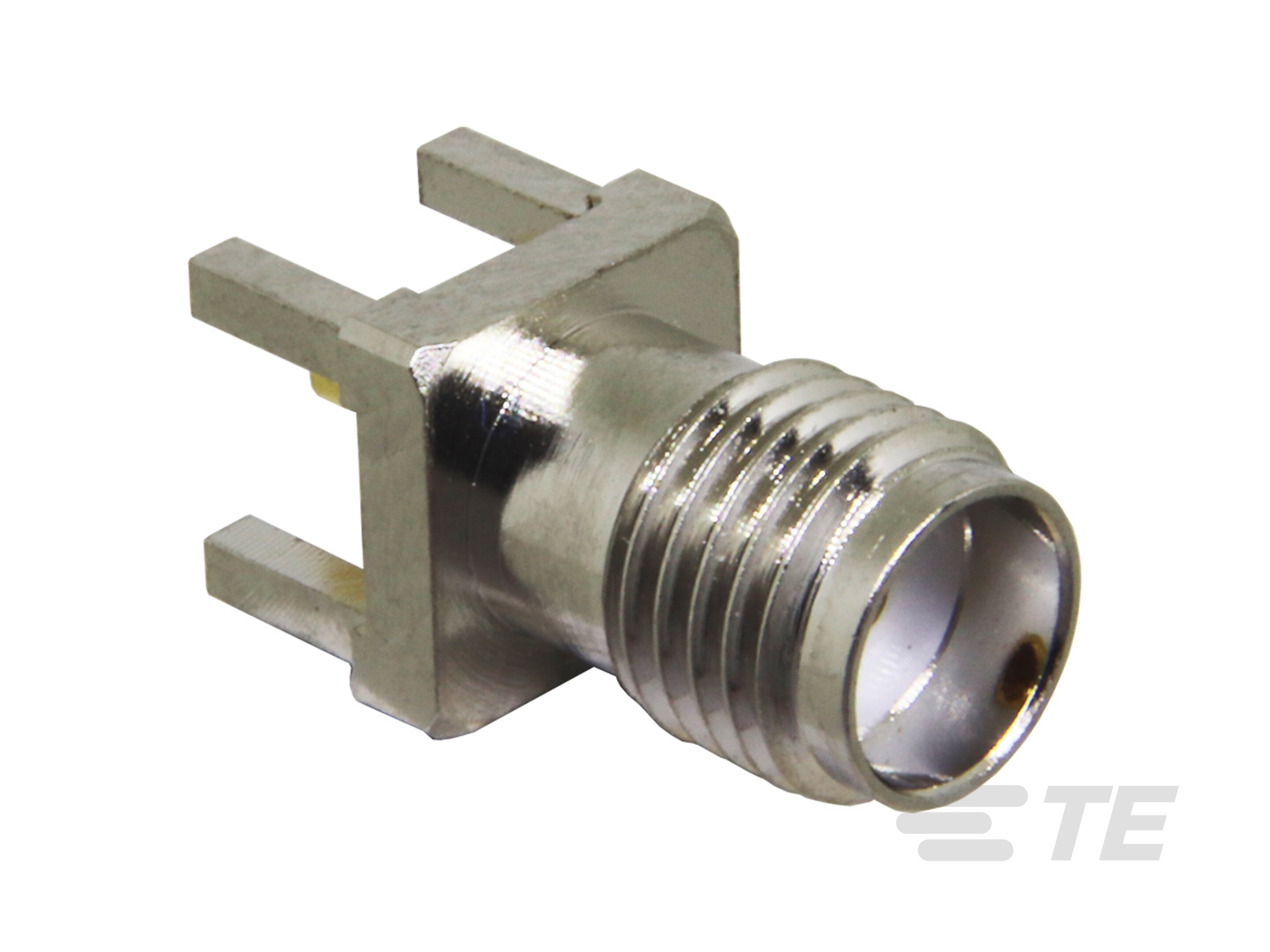 SMA Jack 50 Ohm PCB Through Hole-CONSMA001