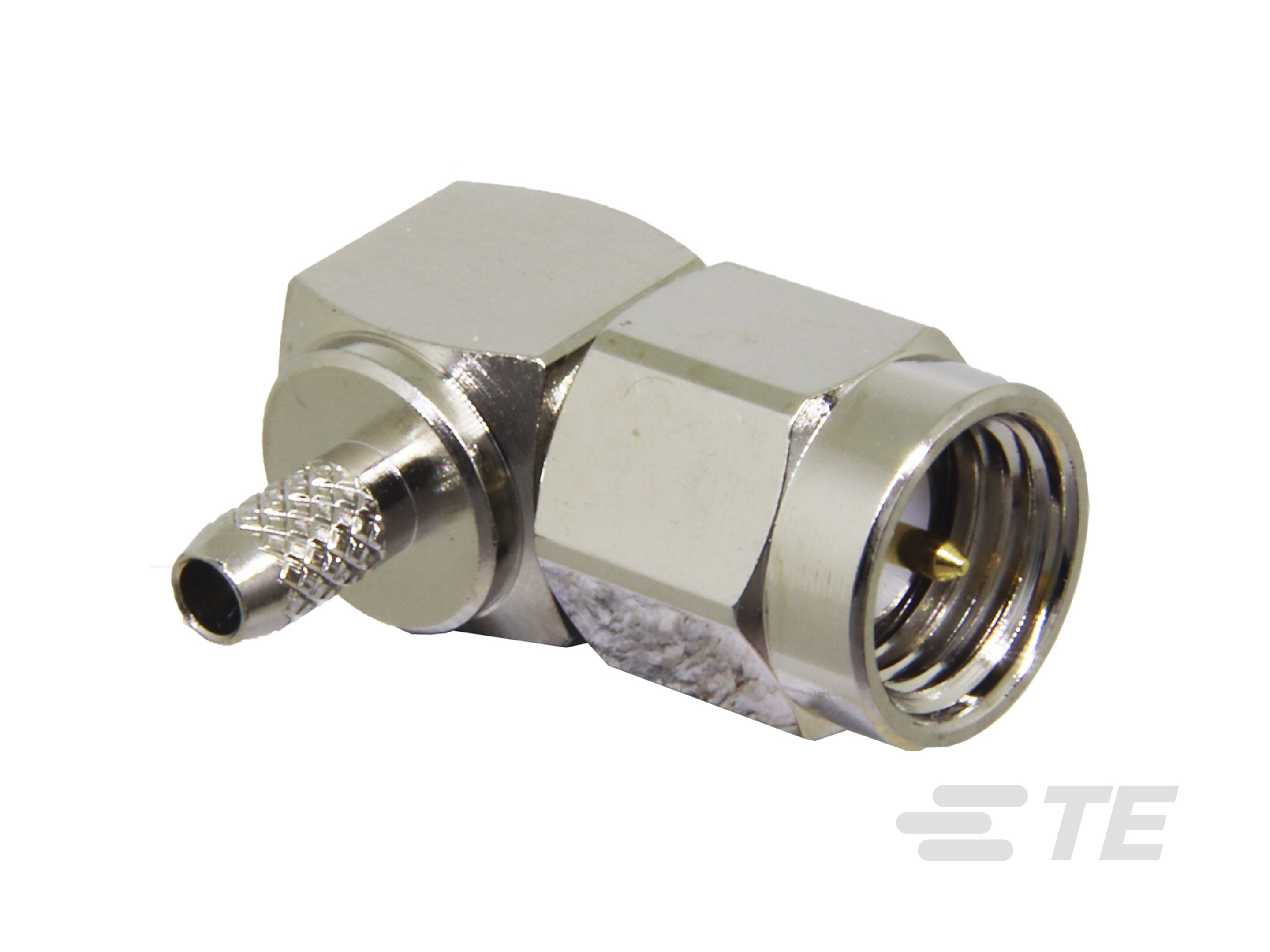 SMA RA Plug 50 Ohm Cable Crimp-CONSMA012