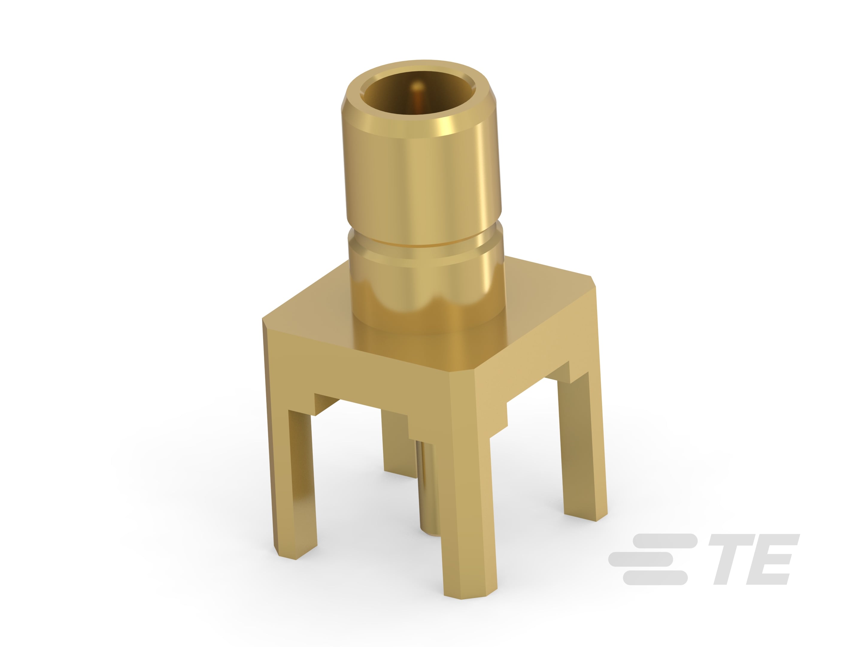 SMB Jack 50 Ohm PCB Through Hole-CONSMB001-G
