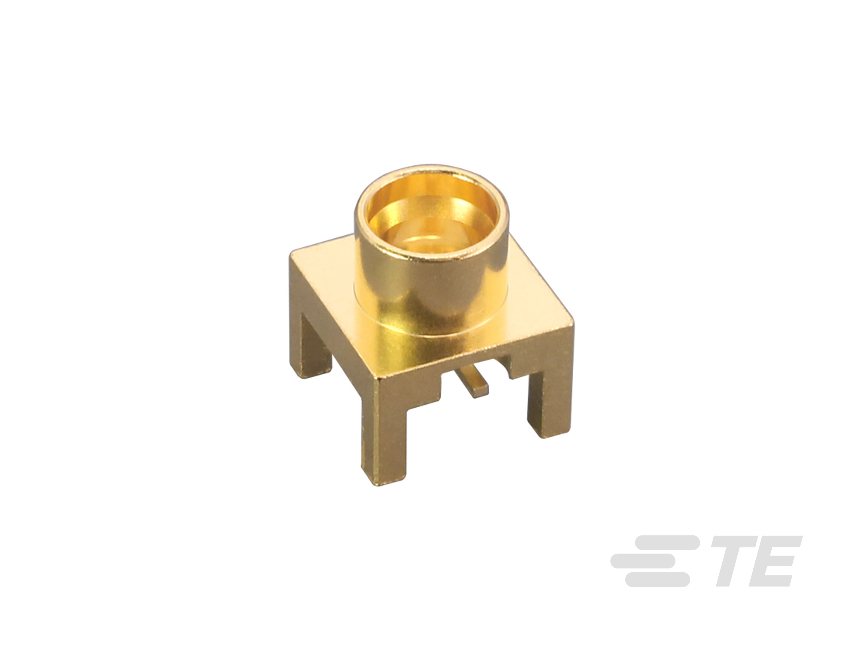 SMP Plug 50 Ohm PCB Through Hole-CONSMP001-G-T
