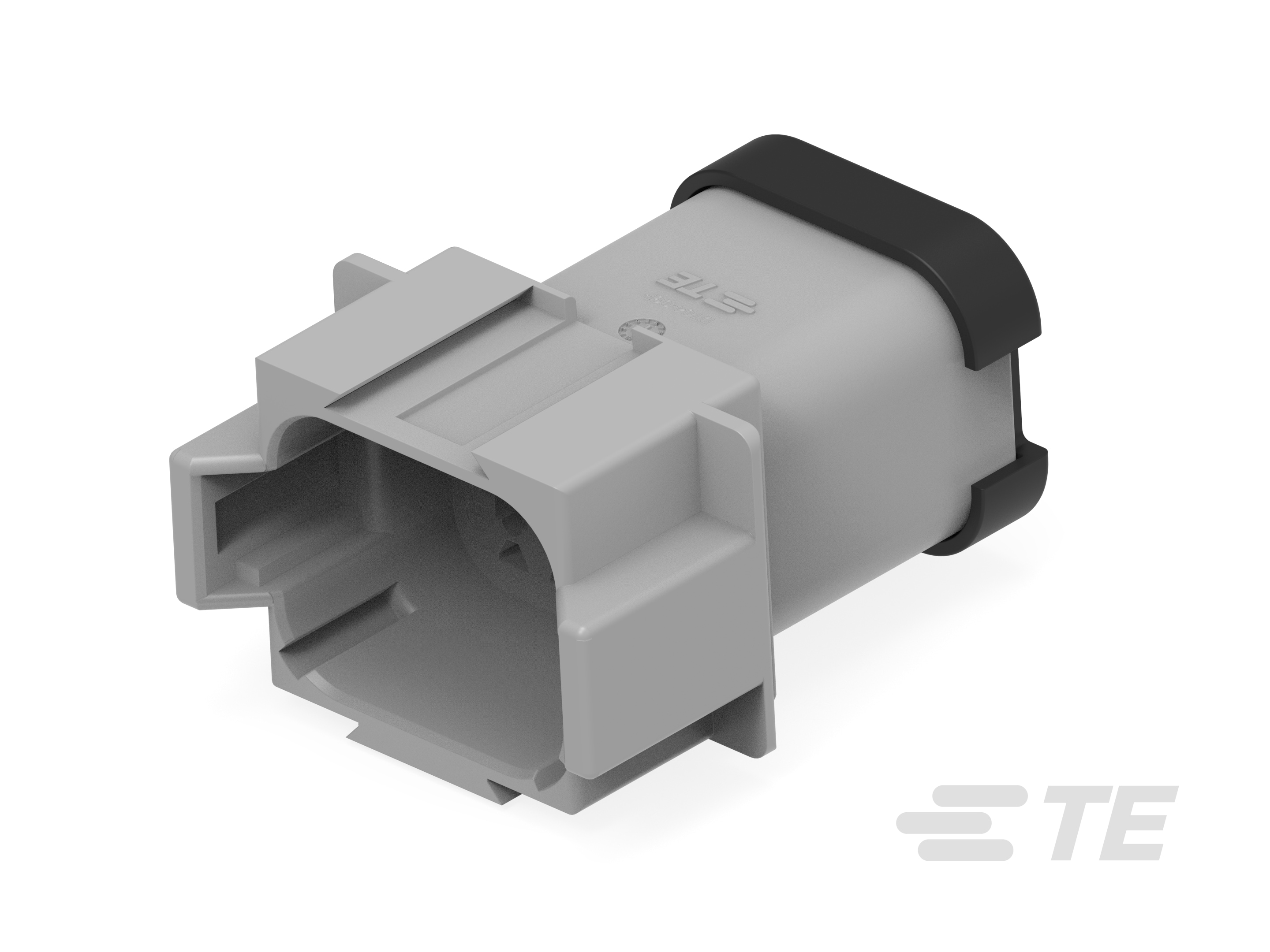 REC, 8P, GRY, E, CAP, A-DT04-08PA-CE01