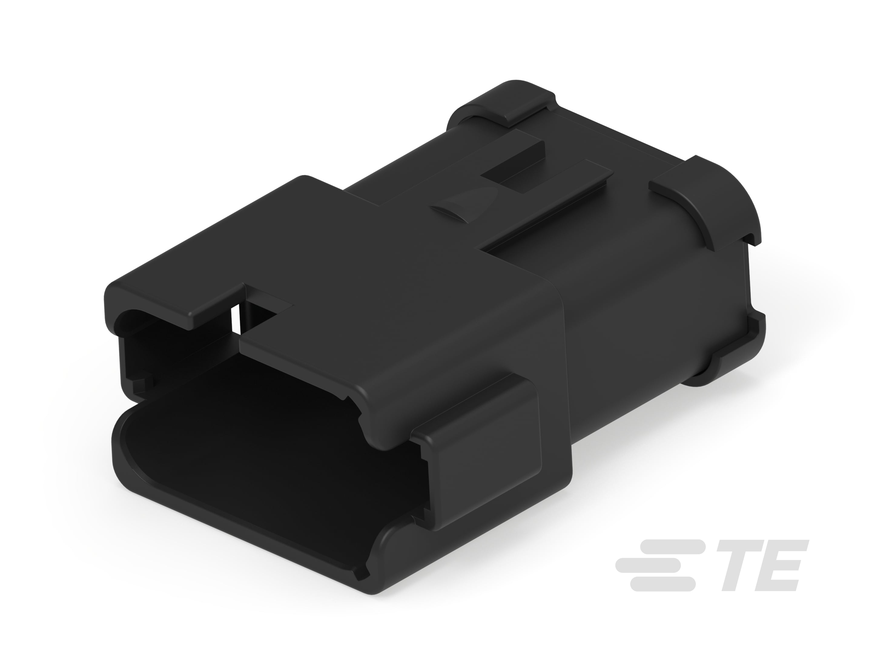 REC, 12P, BLK, BUSBAR 3X4, NICKEL, B-DT04-12PB-P075