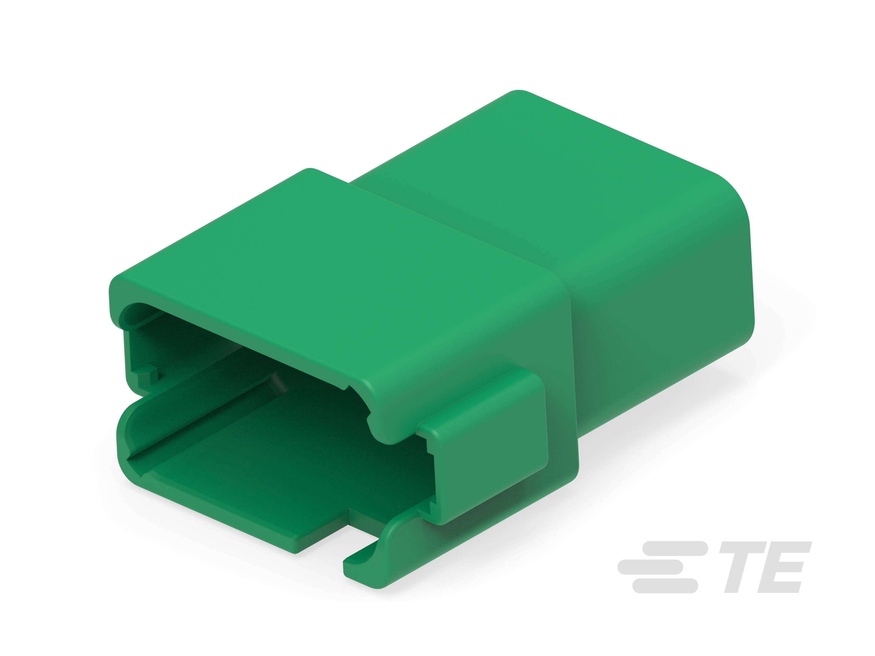 REC, 12P, GRN, N, ENH KEY, C-DT04-12PC-B016