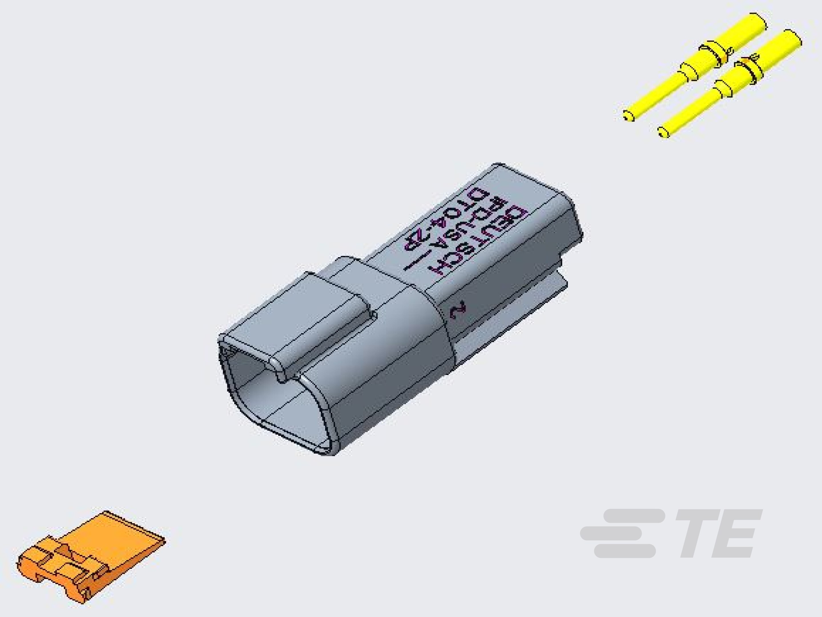 DT04-2P WEG CON-DT04-2P-COMPLETE