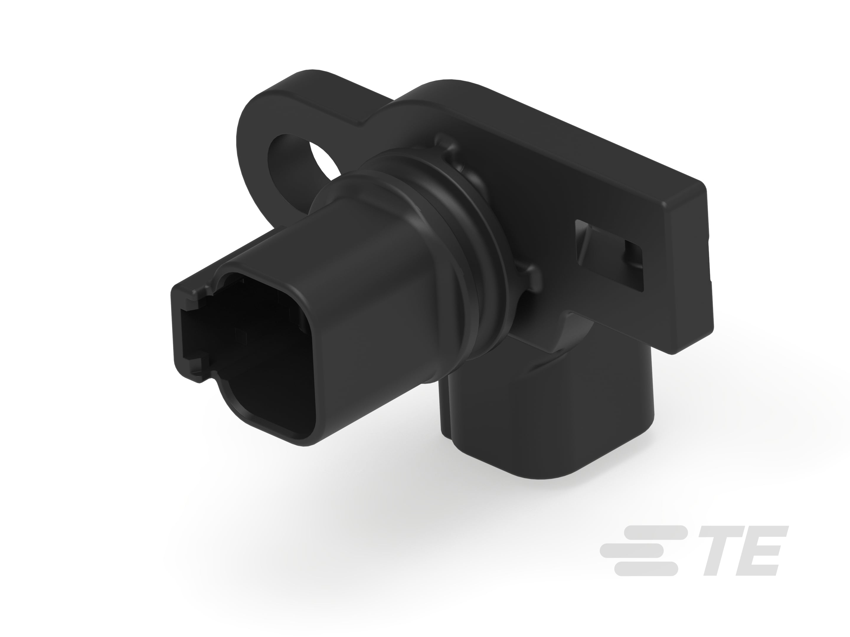 REC, 2P, BLK, FEEDTHRU, NI-DT04-2P-N006