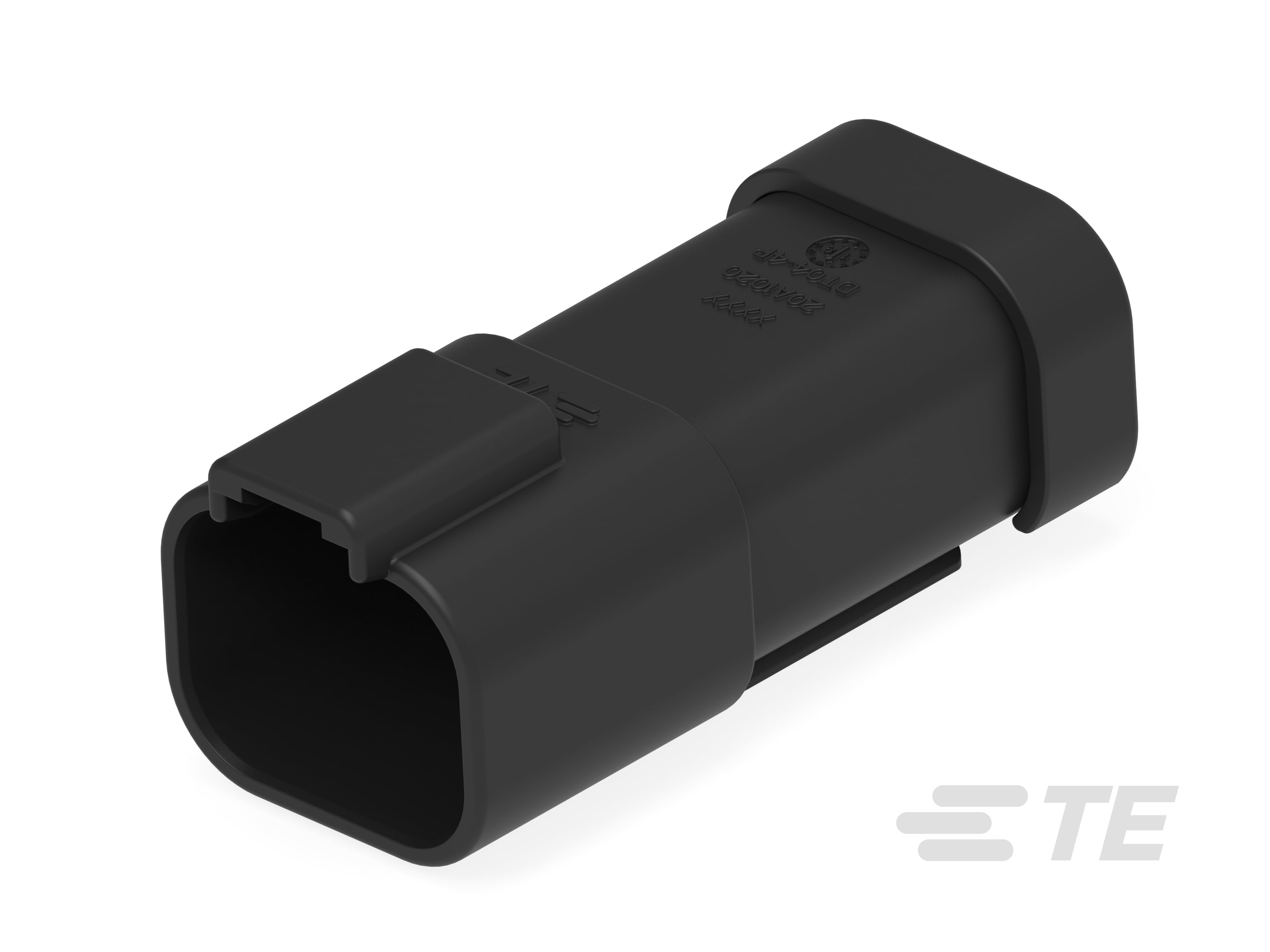 REC, 4P, BLK, E, CAP-DT04-4P-CE03