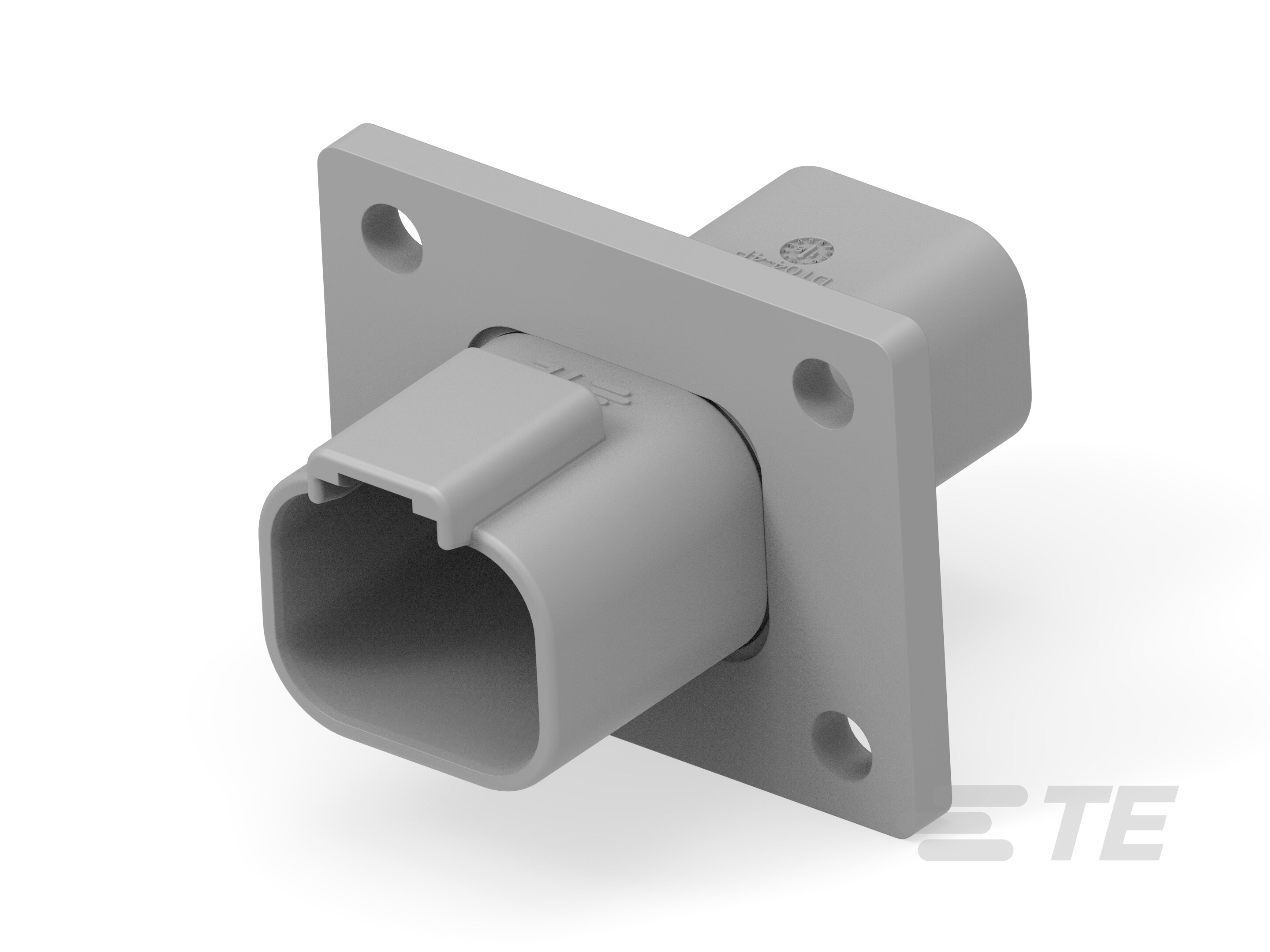 REC, 4P, GRY, E, FLANGE-DT04-4P-CL03