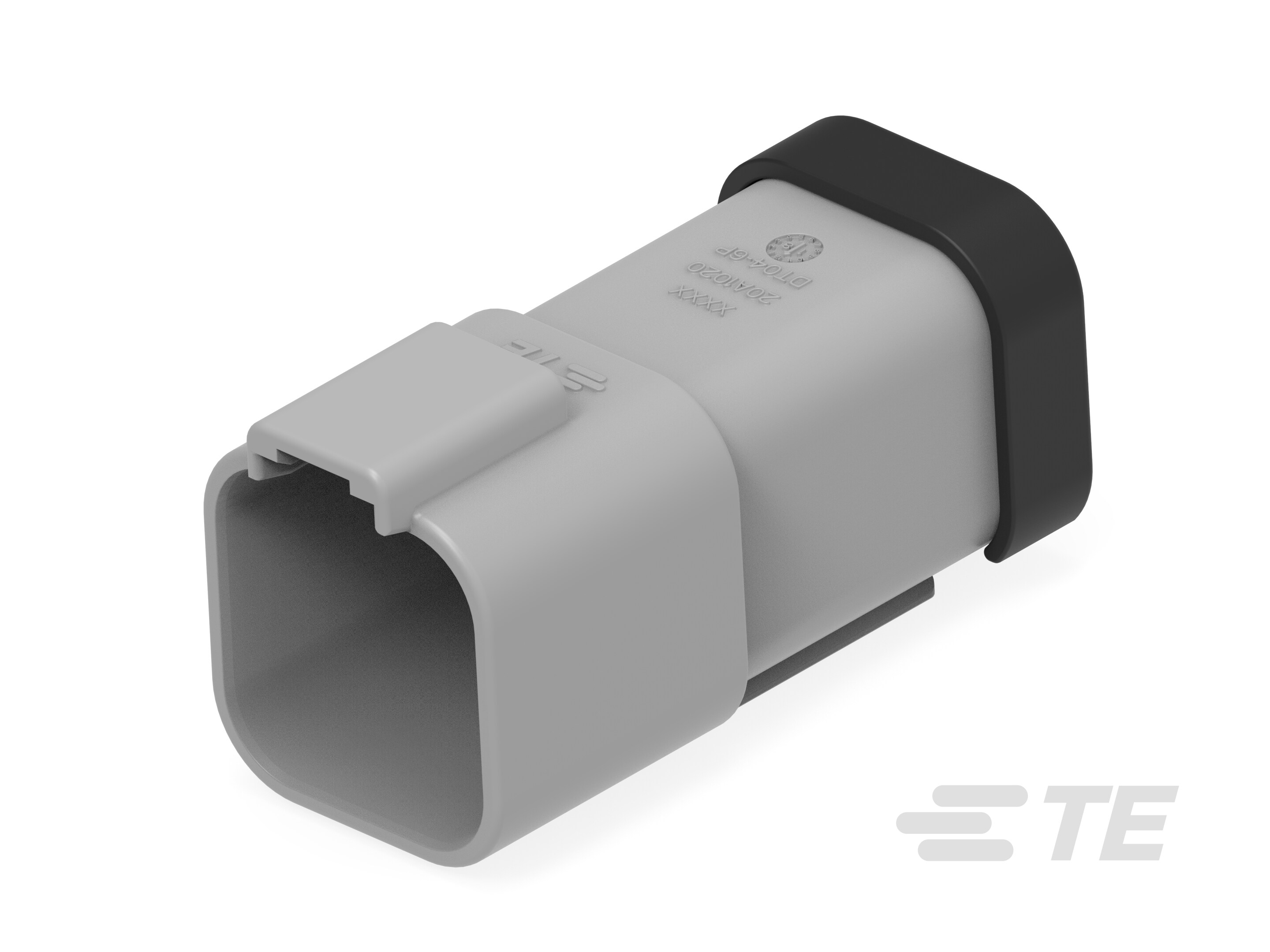 REC, 6P, GRY, E, CAP-DT04-6P-CE01