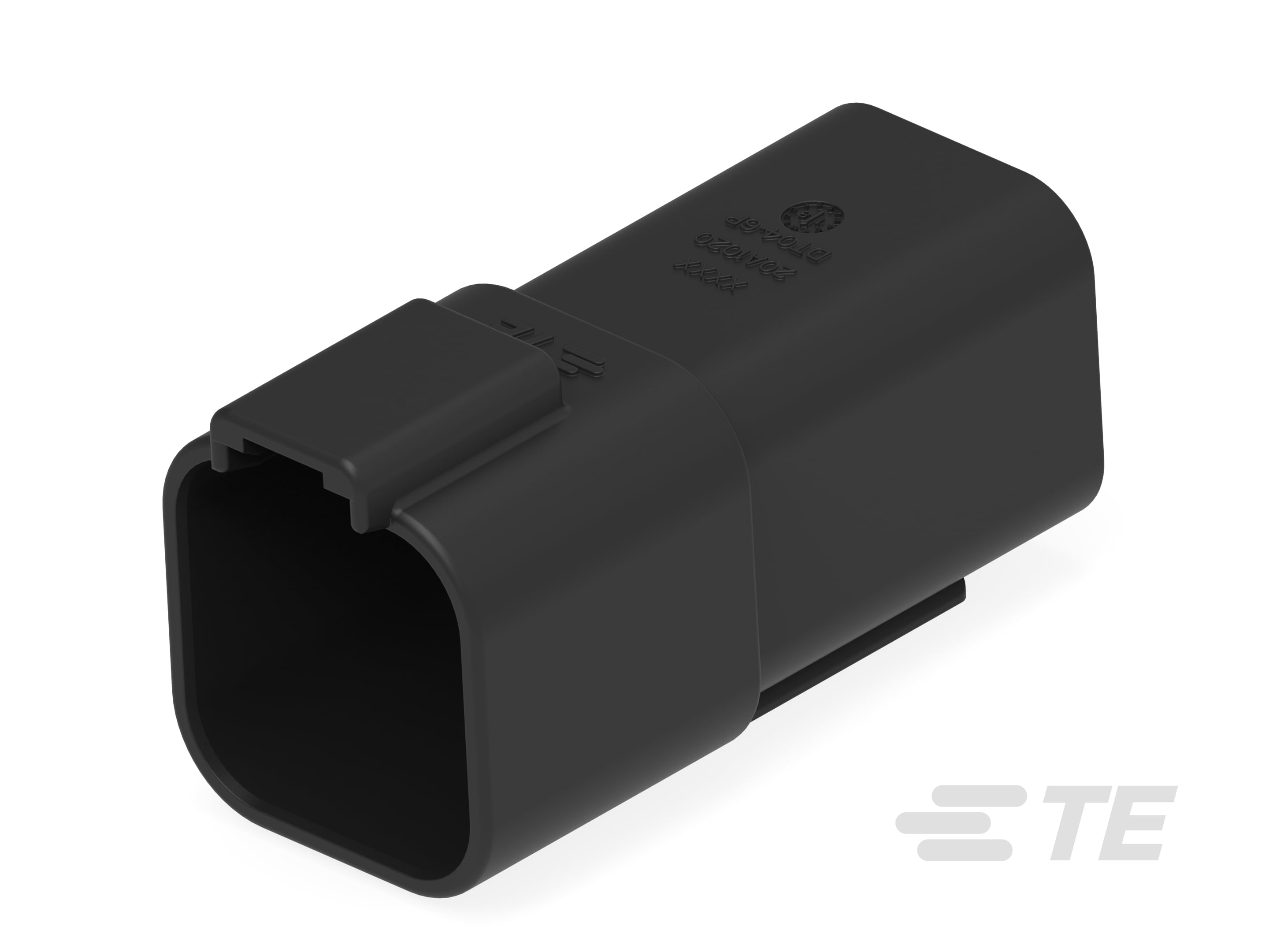 REC, 6P, BLK, E-DT04-6P-CE02