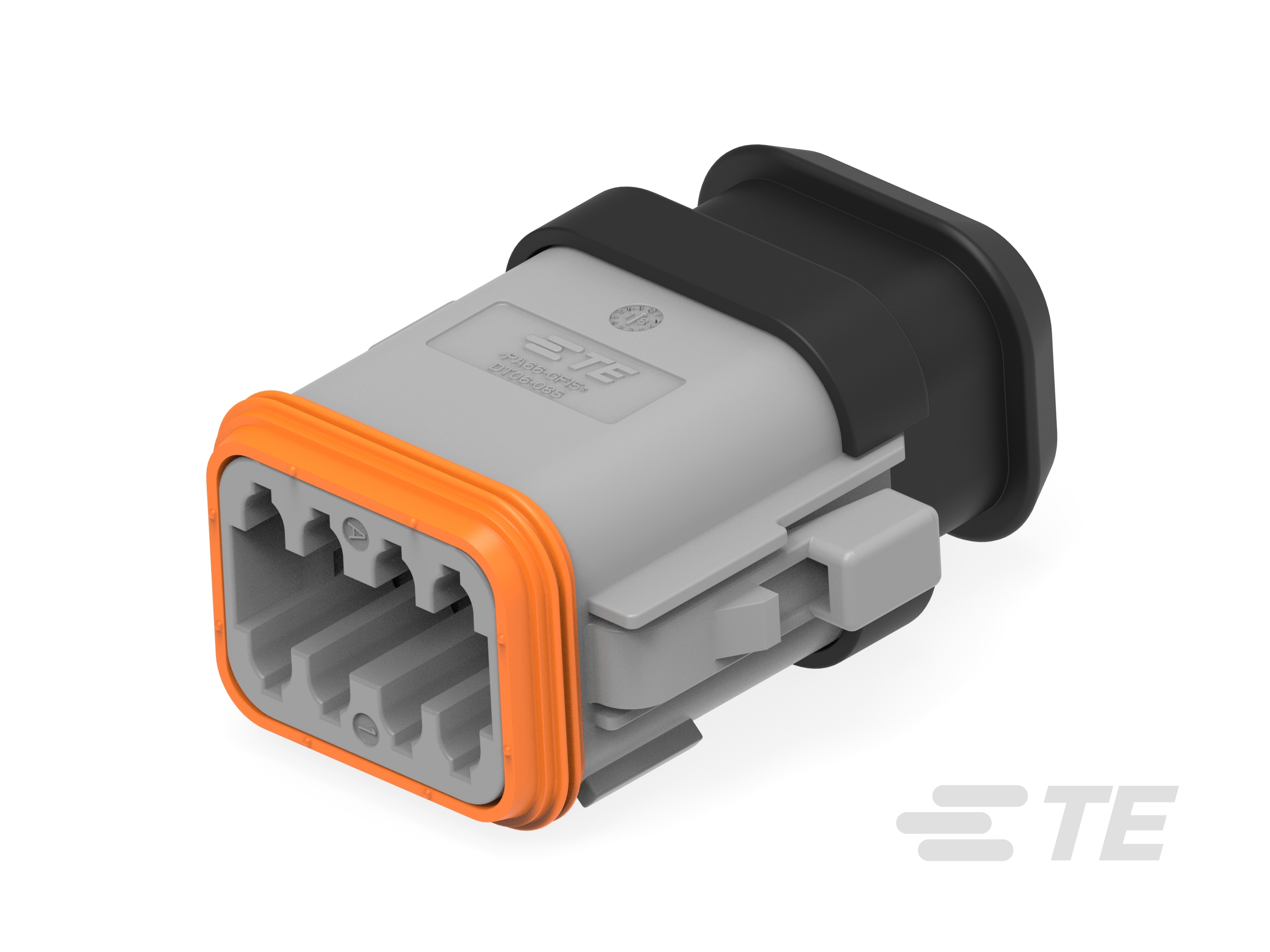 PLG, 8P, GRY, E, XCAP, A-DT06-08SA-CE04
