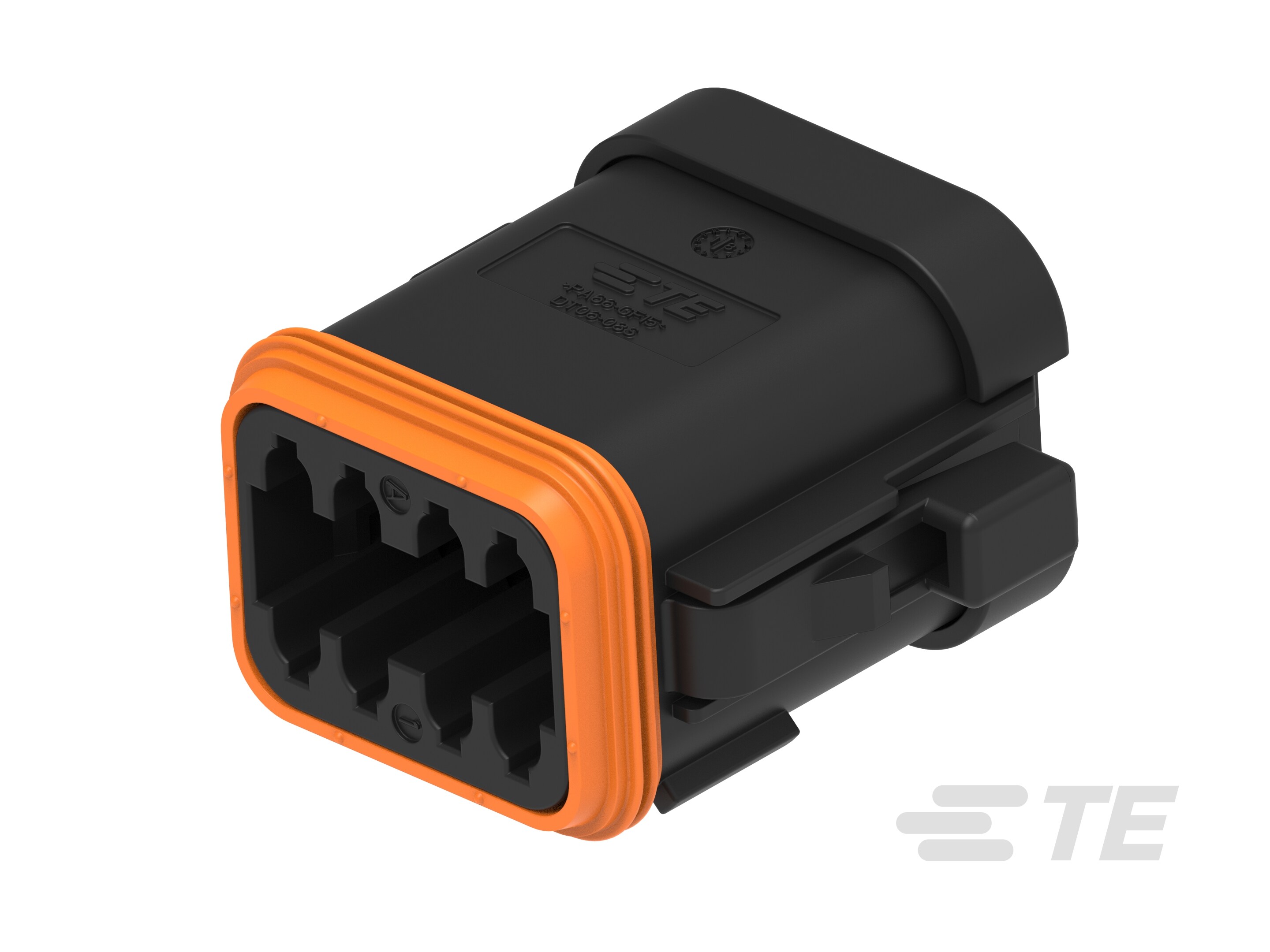 PLG, 8P, BLK, N, CAP, A-DT06-08SA-E005