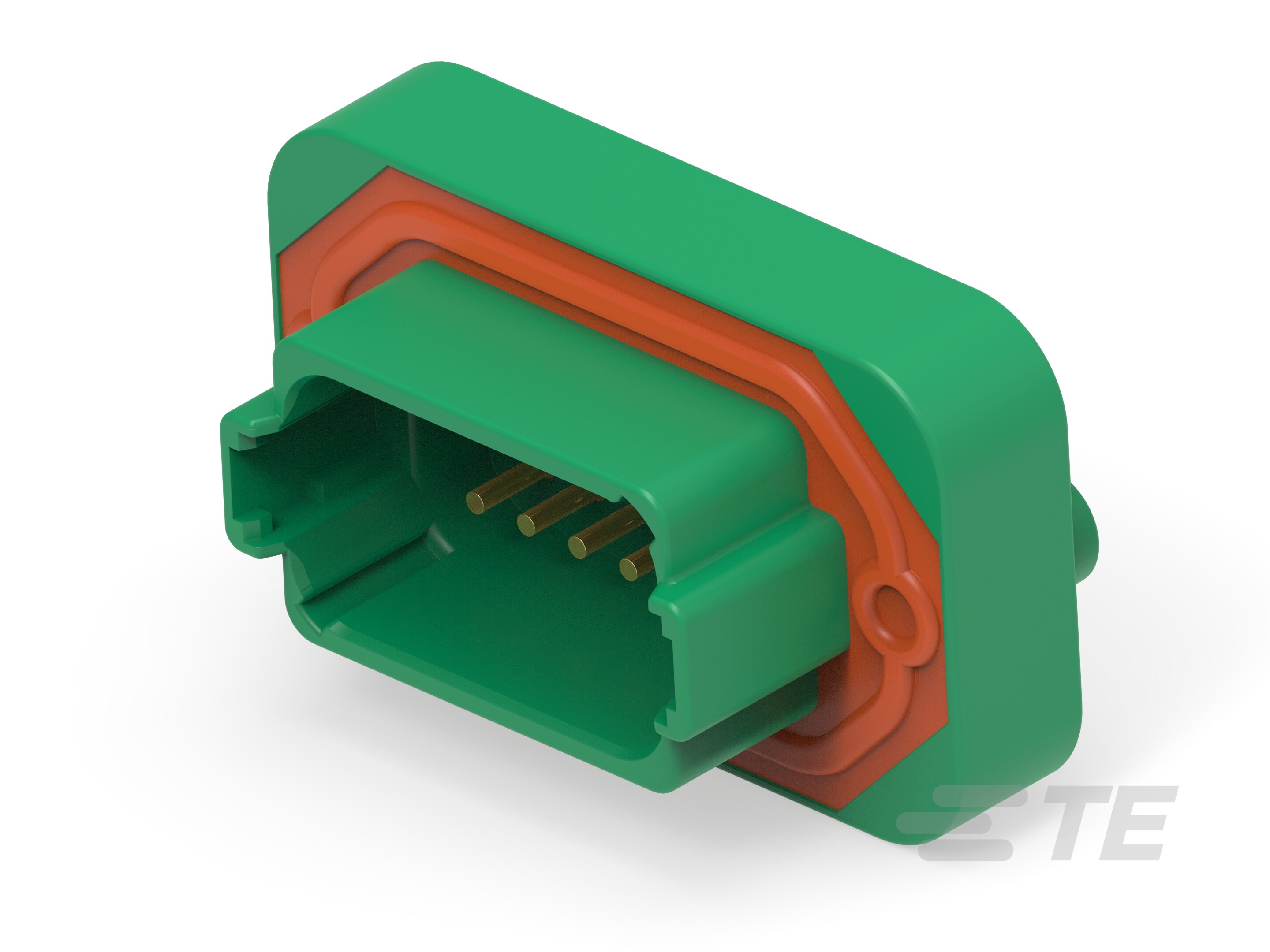 HDR, 12P, GRN, ST, AU/NI/CU, C-DT15-12PC-G003