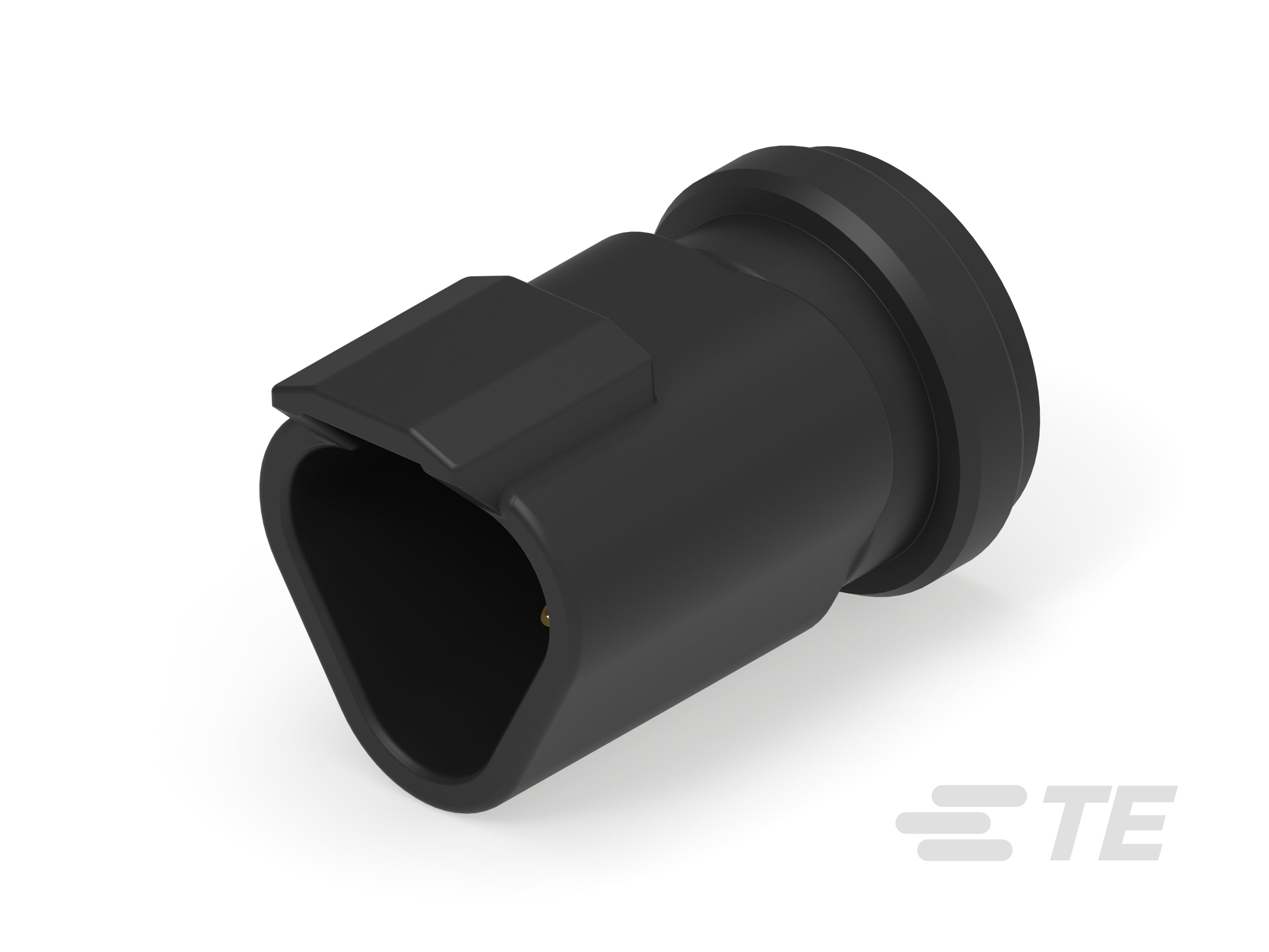 HDR, 3P, BLK, SENSOR, AU/NI/CU-DT15-3P-R009