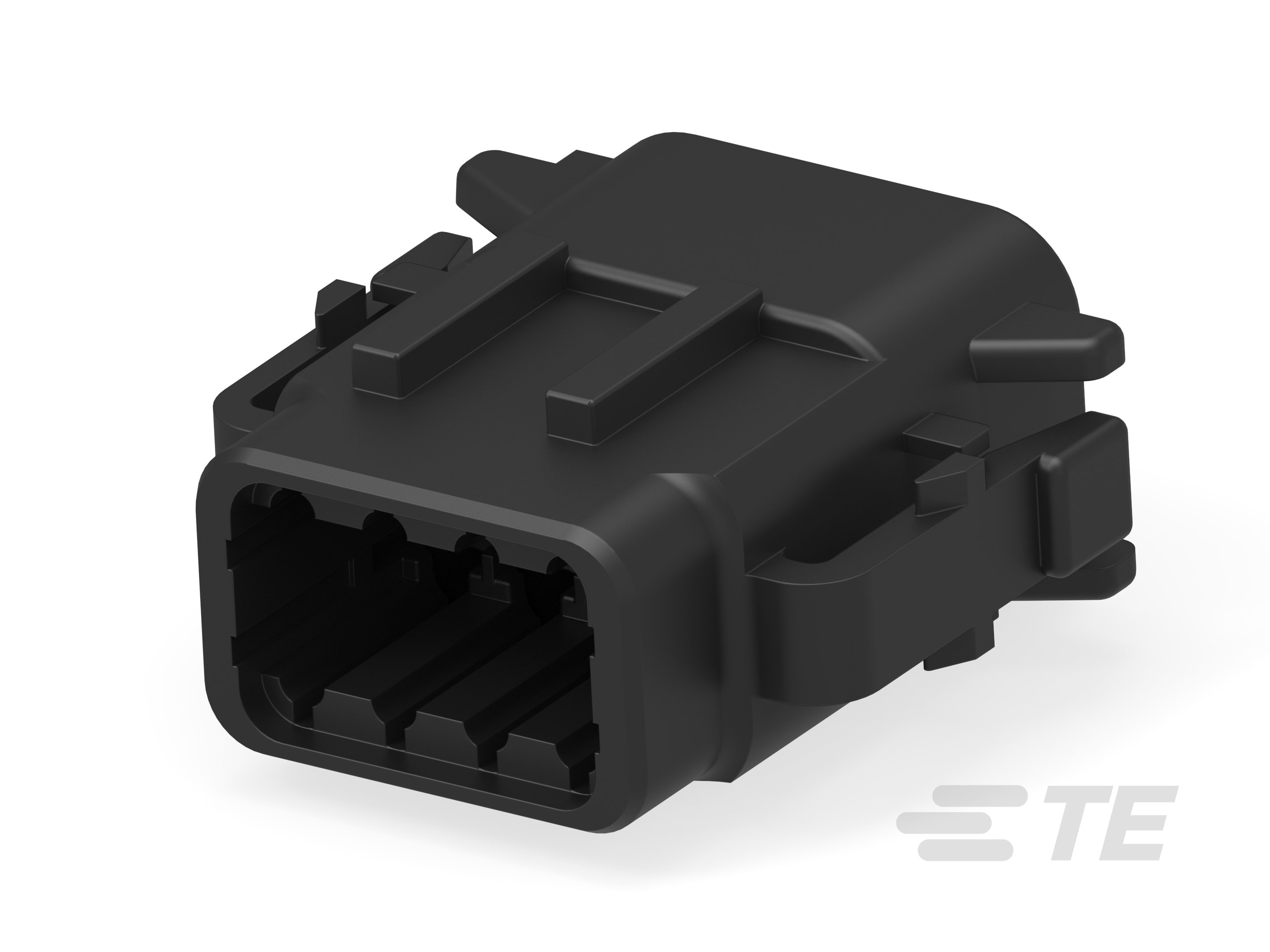 PLG, 8P, BLK, N, A-DTM06-08SA-E004