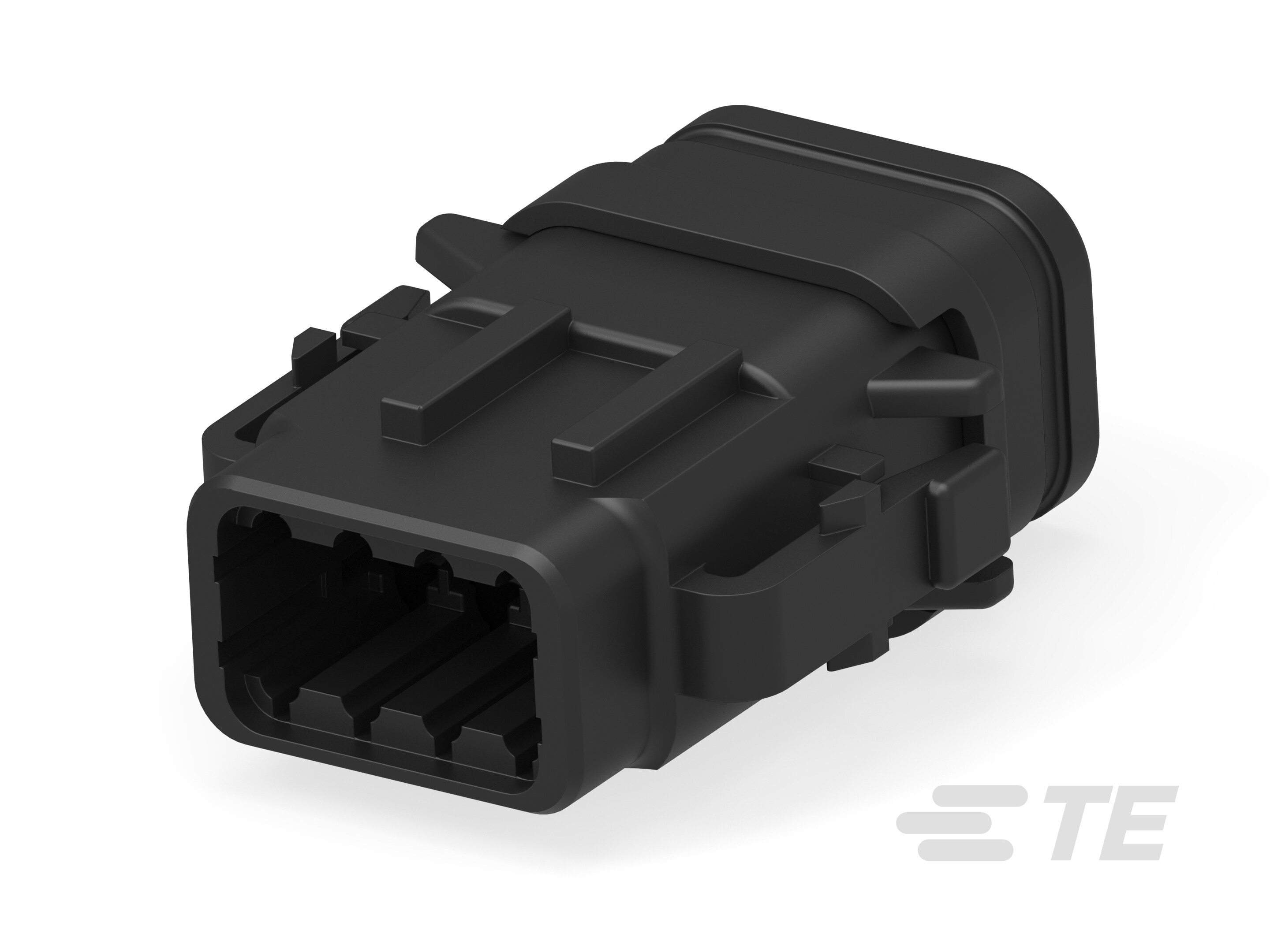 PLG, 8P, BLK, N, XCAP, B-DTM06-08SB-E007