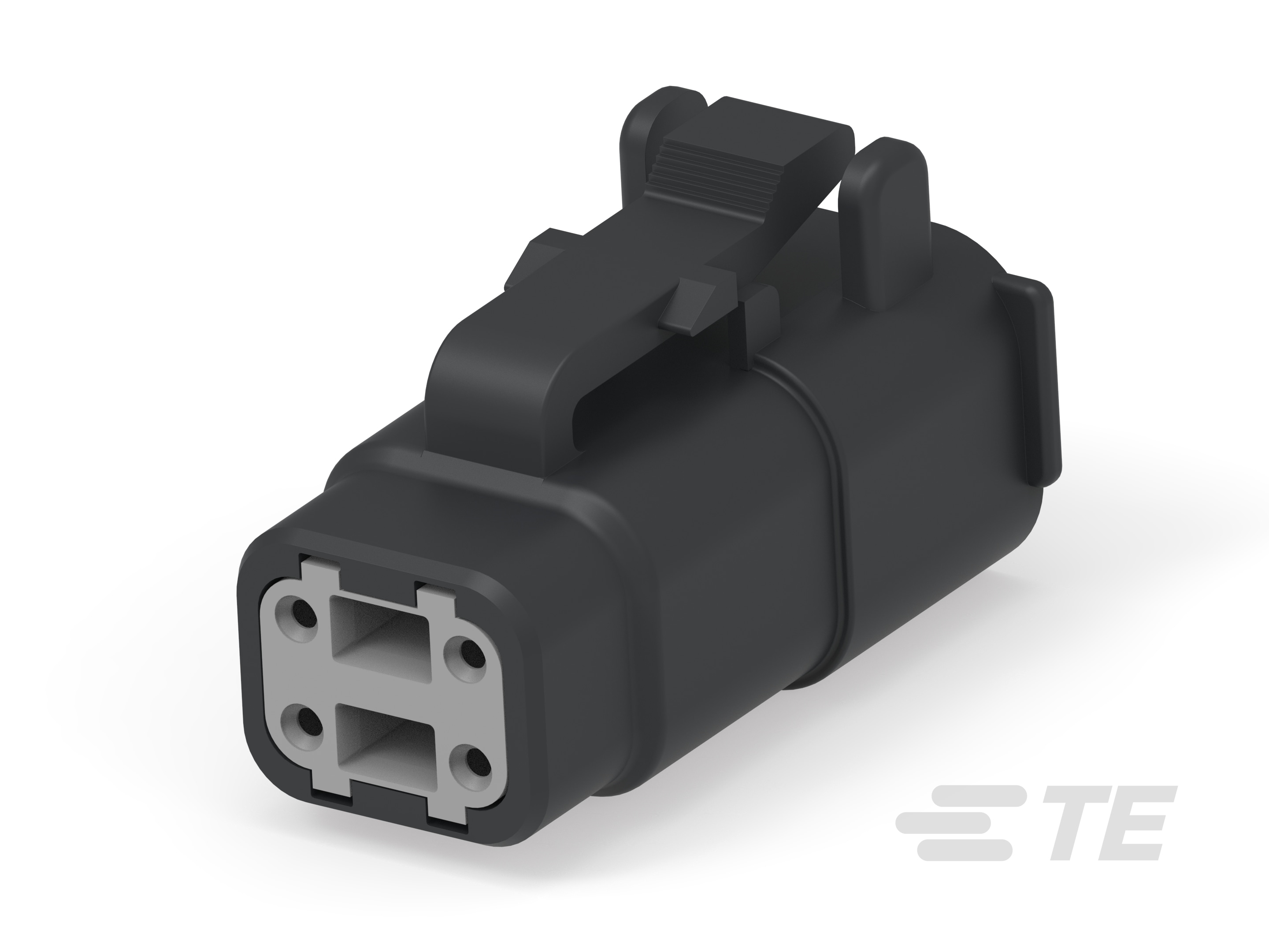 PLG, 4P, BLK, N, HI TEMP, A-DTMH06-4SA