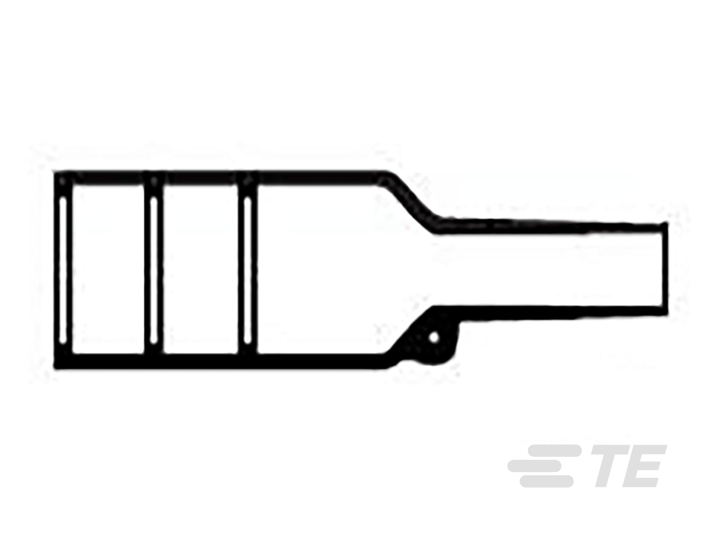 Bulbous Heat Shrink Boots: Lipped, Straight-CAT-R21-731072