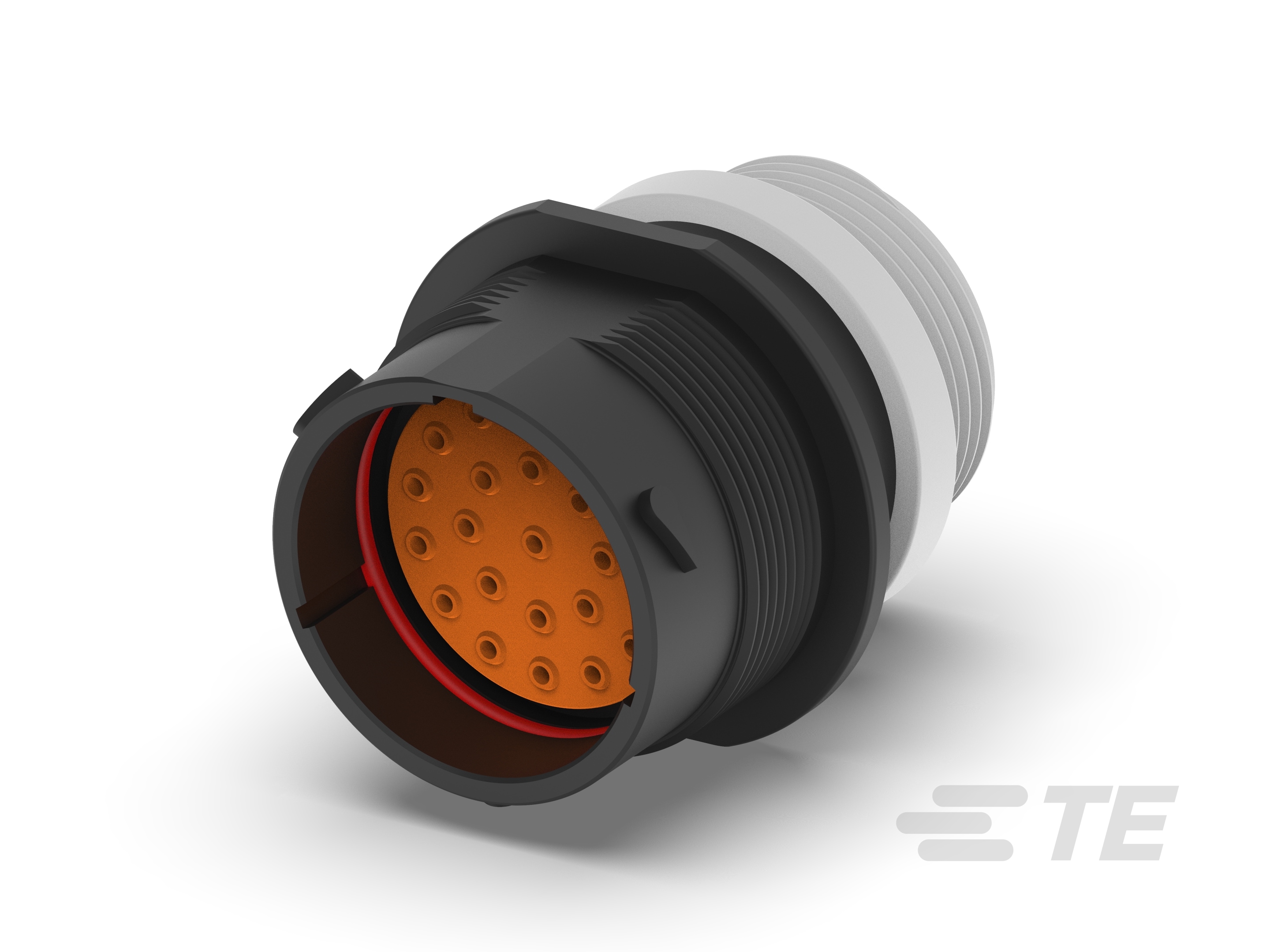 REC, 23P, BLK, T, THD, 16, P-HDP24-24-23PT-L015