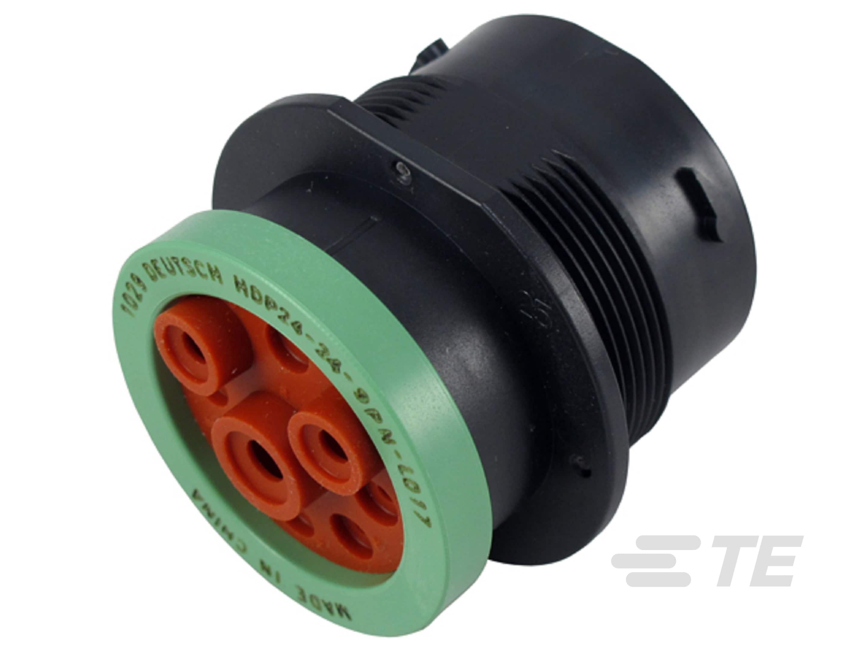 REC, 9P, BLK, N, RNG, 4/8/12, P-HDP24-24-9PN-L017