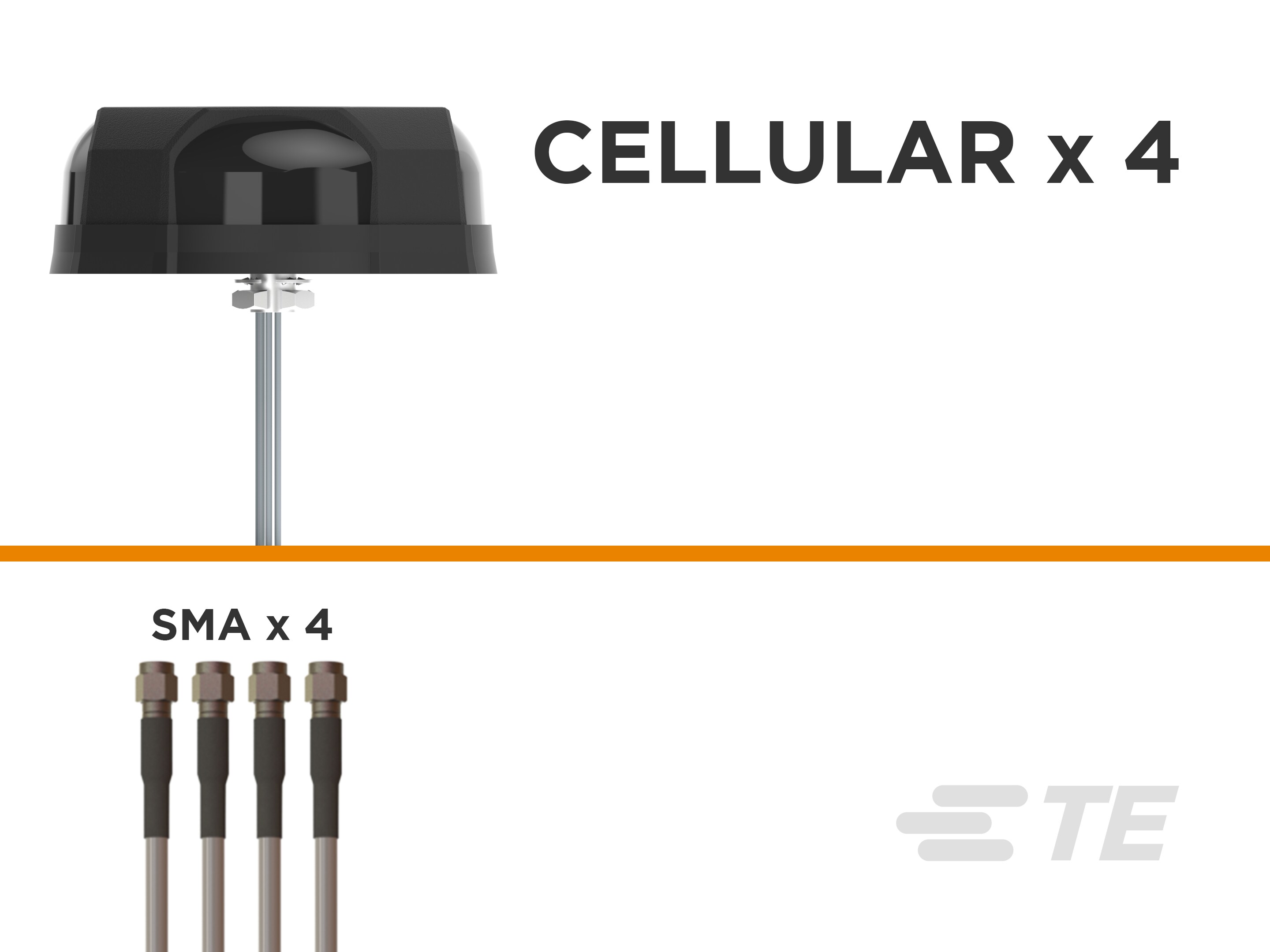 4-Port,4x 5G/LTE,BLK-L000434-07