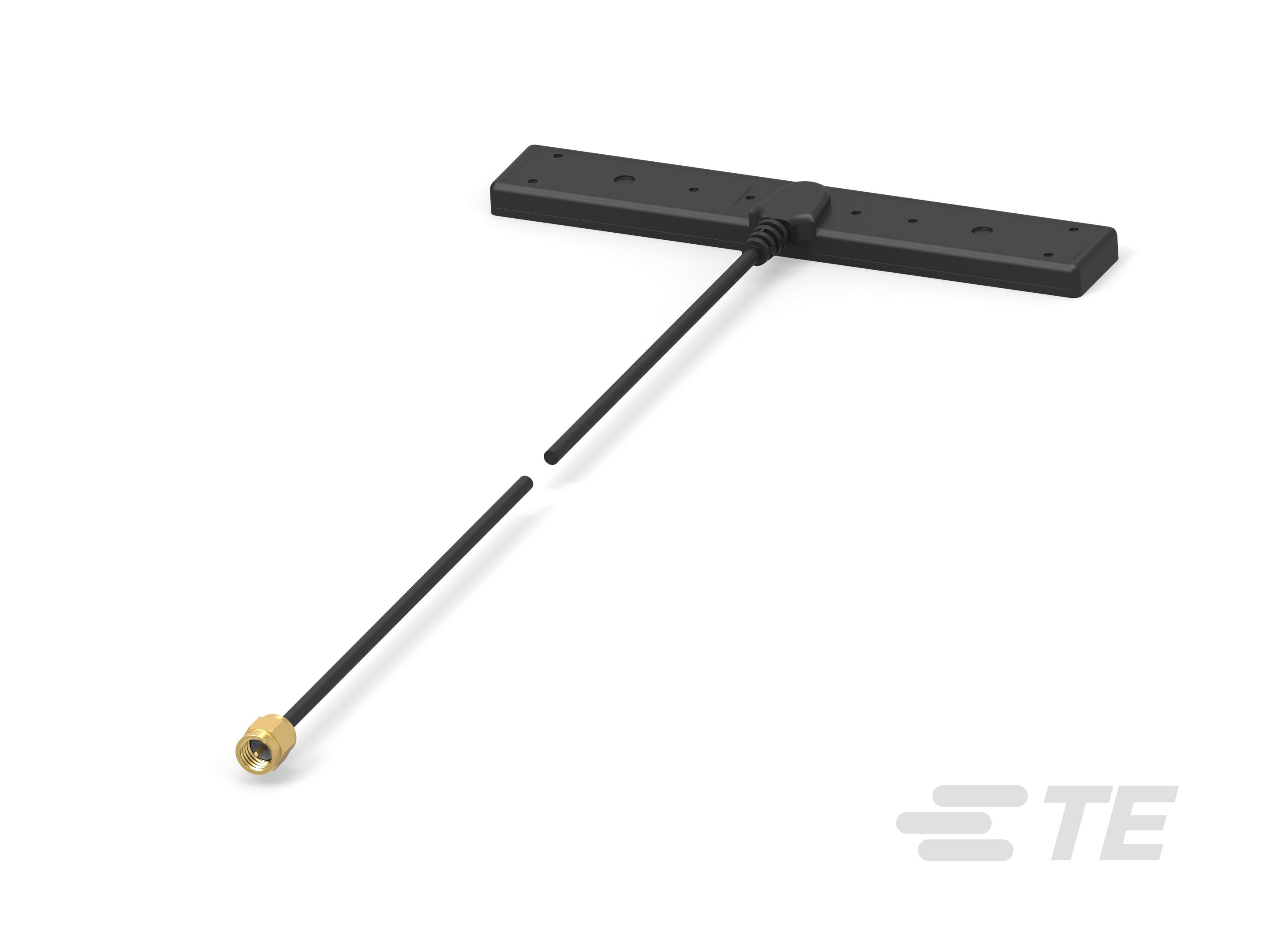 Antenna LTE HDP adhesive Bk .5M SMA Plug-L000619-05