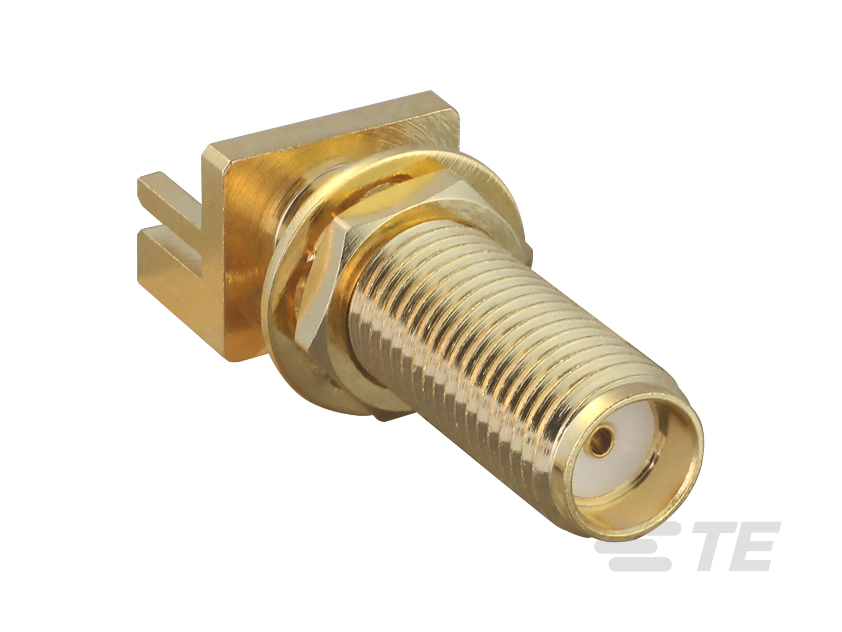 SMA Jack 50 Ohm .031 PCB Edge Mount-L9000264-01