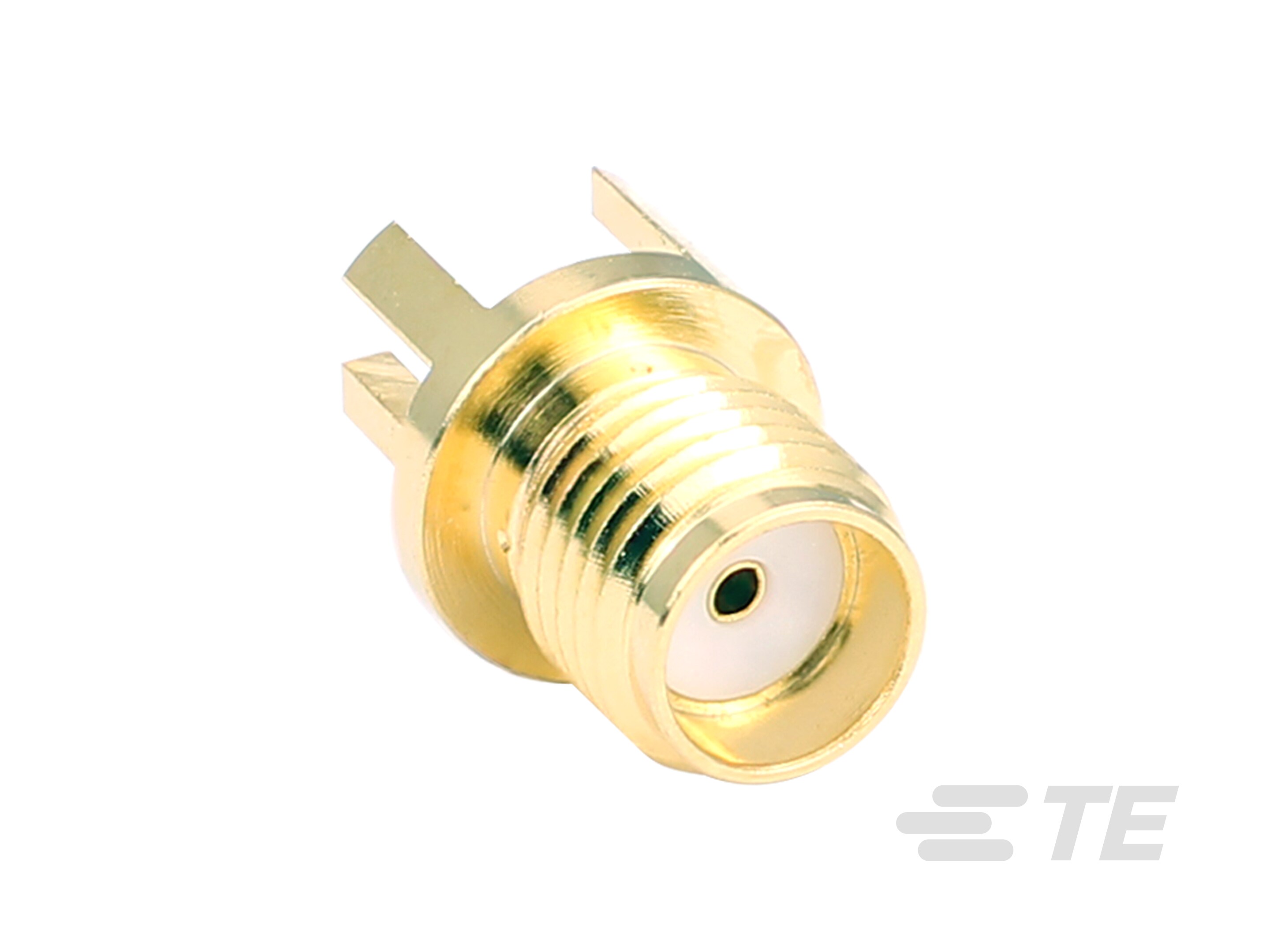 SMA Jack 50 Ohm .062 PCB Edge Mount gold-L9000267-01