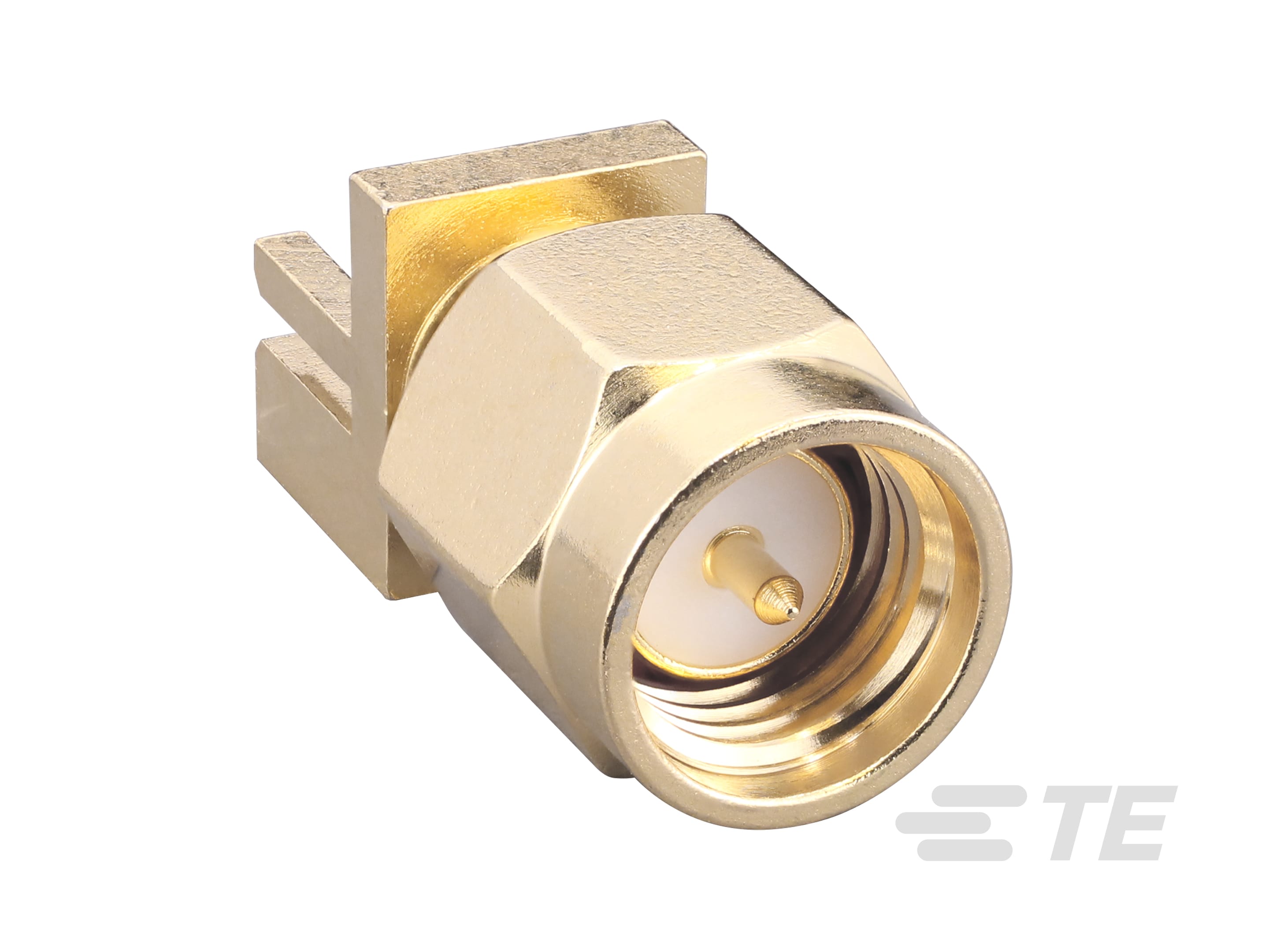 SMA Plug 50 Ohm .031 PCB Edge Mount-L9000274-01