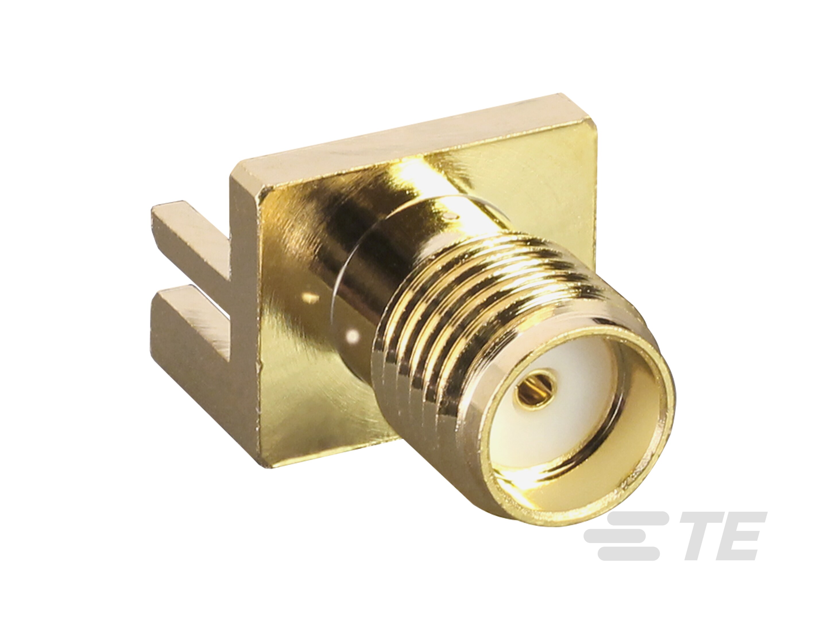 SMA Jack 50 Ohm .042 PCB Edge Mount-L9000278-01