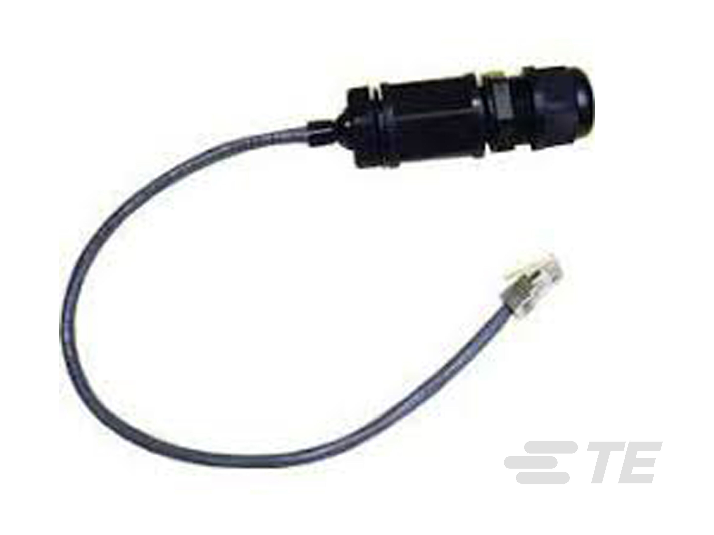 RJ45,ECS,12in, NO STRAIN RELIEF-RJ45-ECS-NR
