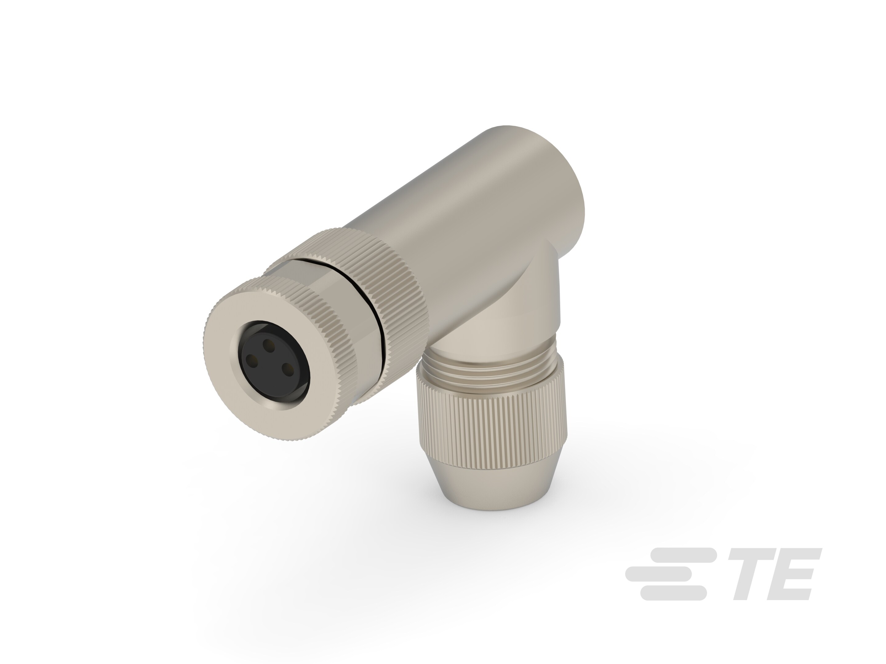 M8,SCREW, FEMALE,R/A,SHIELD,3P,GOLD-T4012019031-000