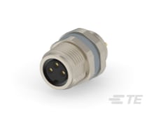 Panel Sensor Connector T4130012041-000 TE CONNECTIVITY 4POS M12 Plug 