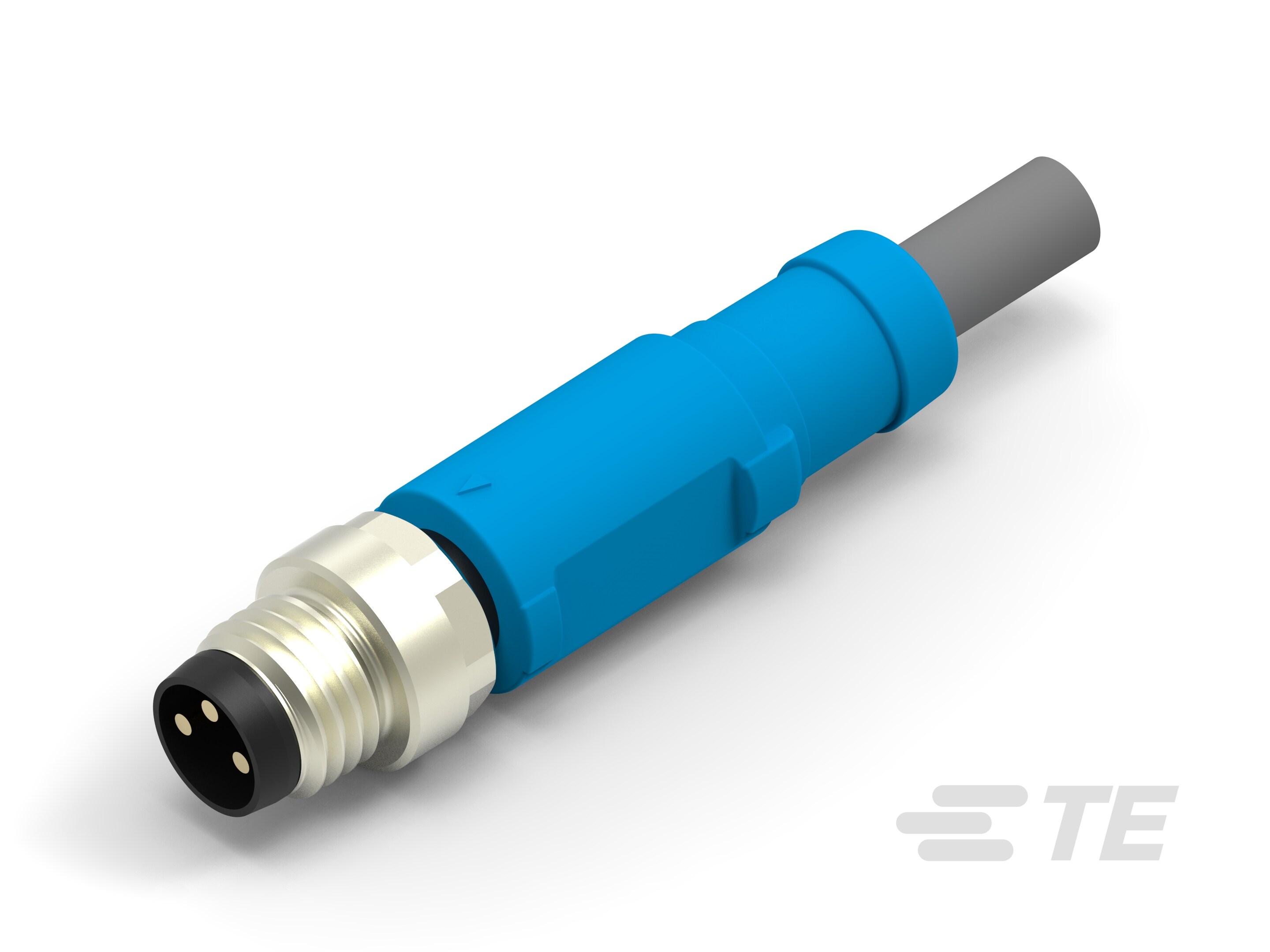 M8 CABLE ST MALE 0.5M 3P PUR CABLE-T4051120003-001