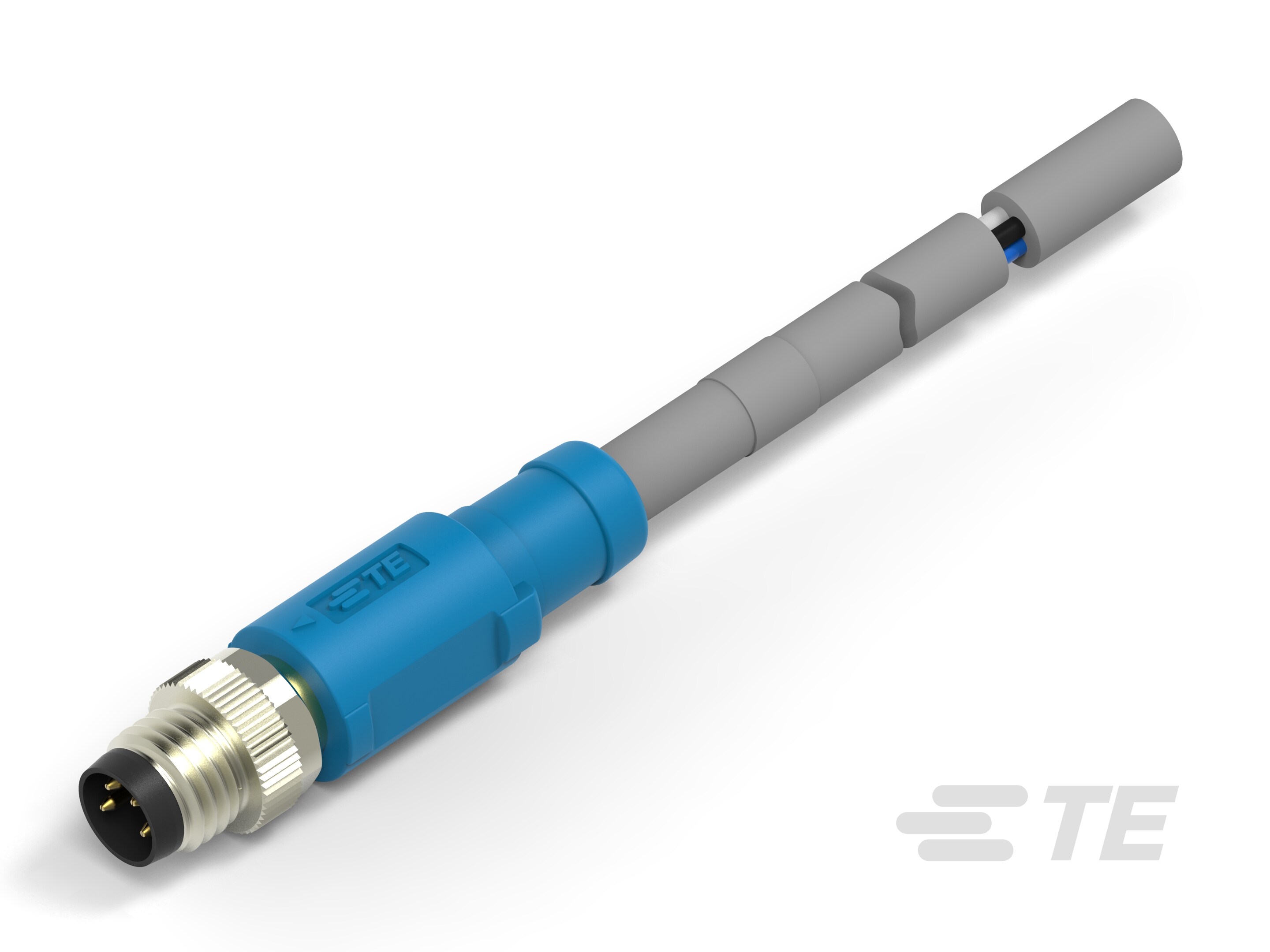 M8 CABLE ST M 0.5M 4POS PUR CABLE-T4061120004-001