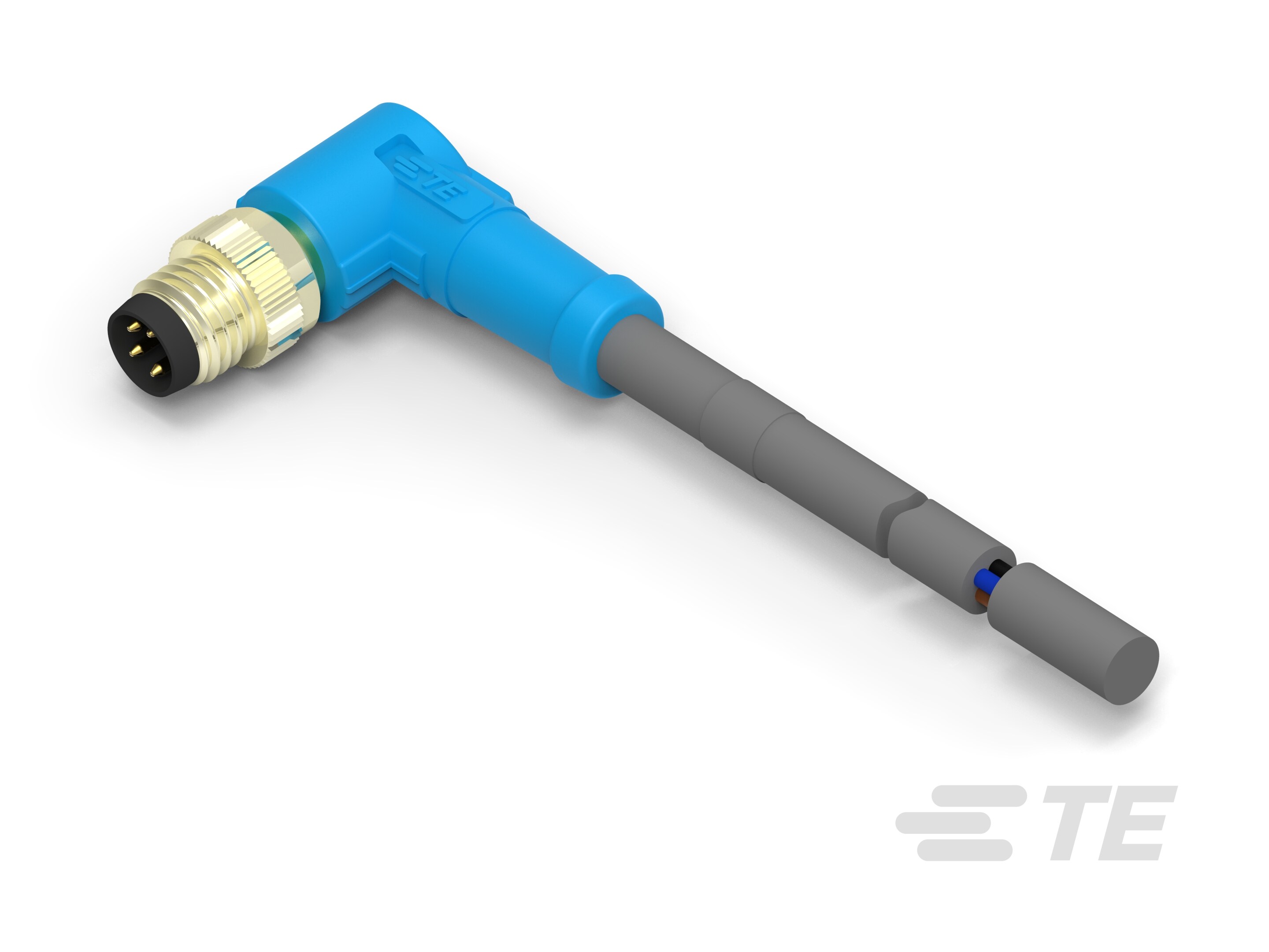 M8 CABLE RA M 5M 4POS PUR CABLE-T4061220004-005