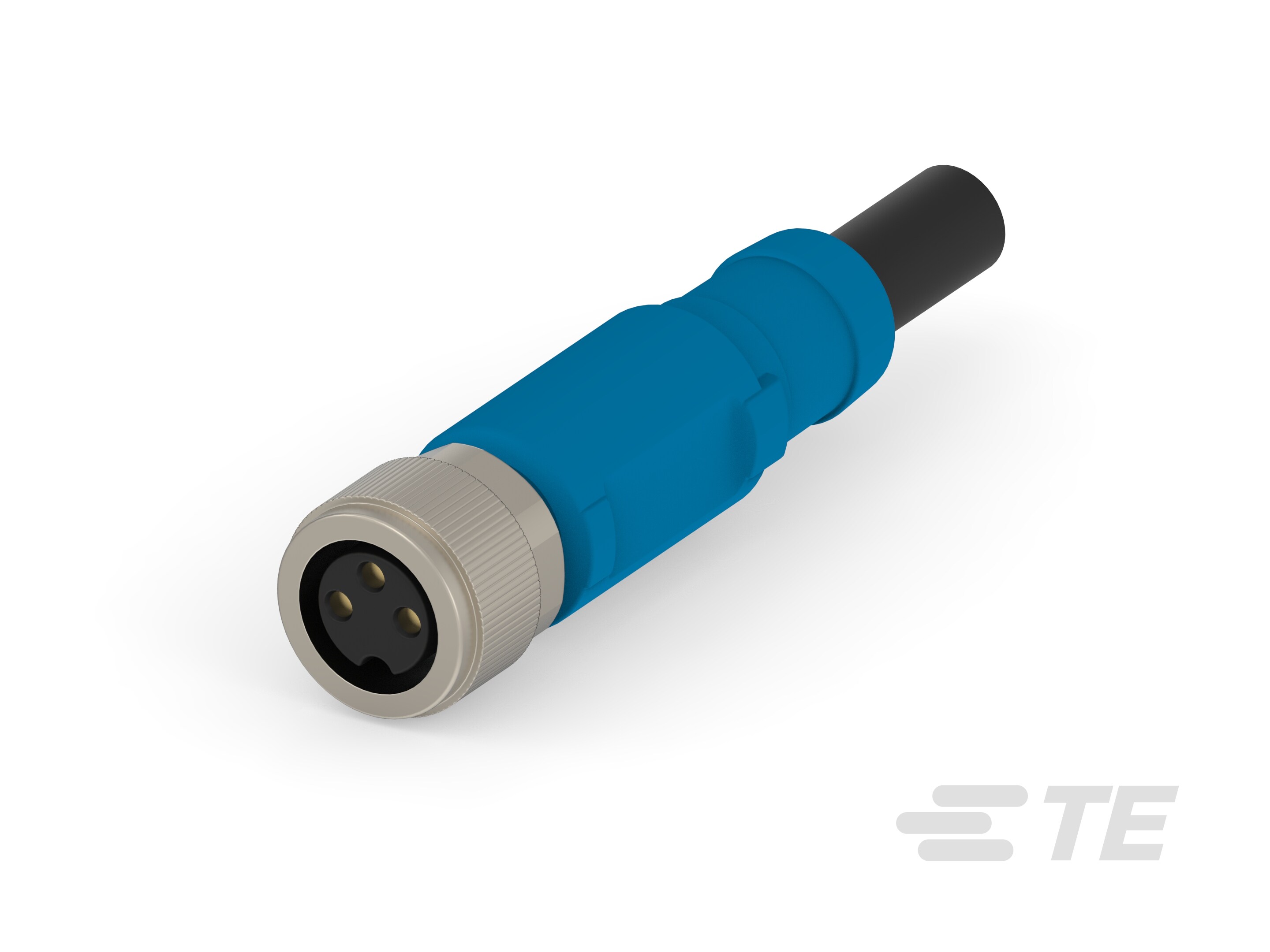 M8 CABLE ST FEMALE 10M 3POS PVC CABLE-T4061310003-007