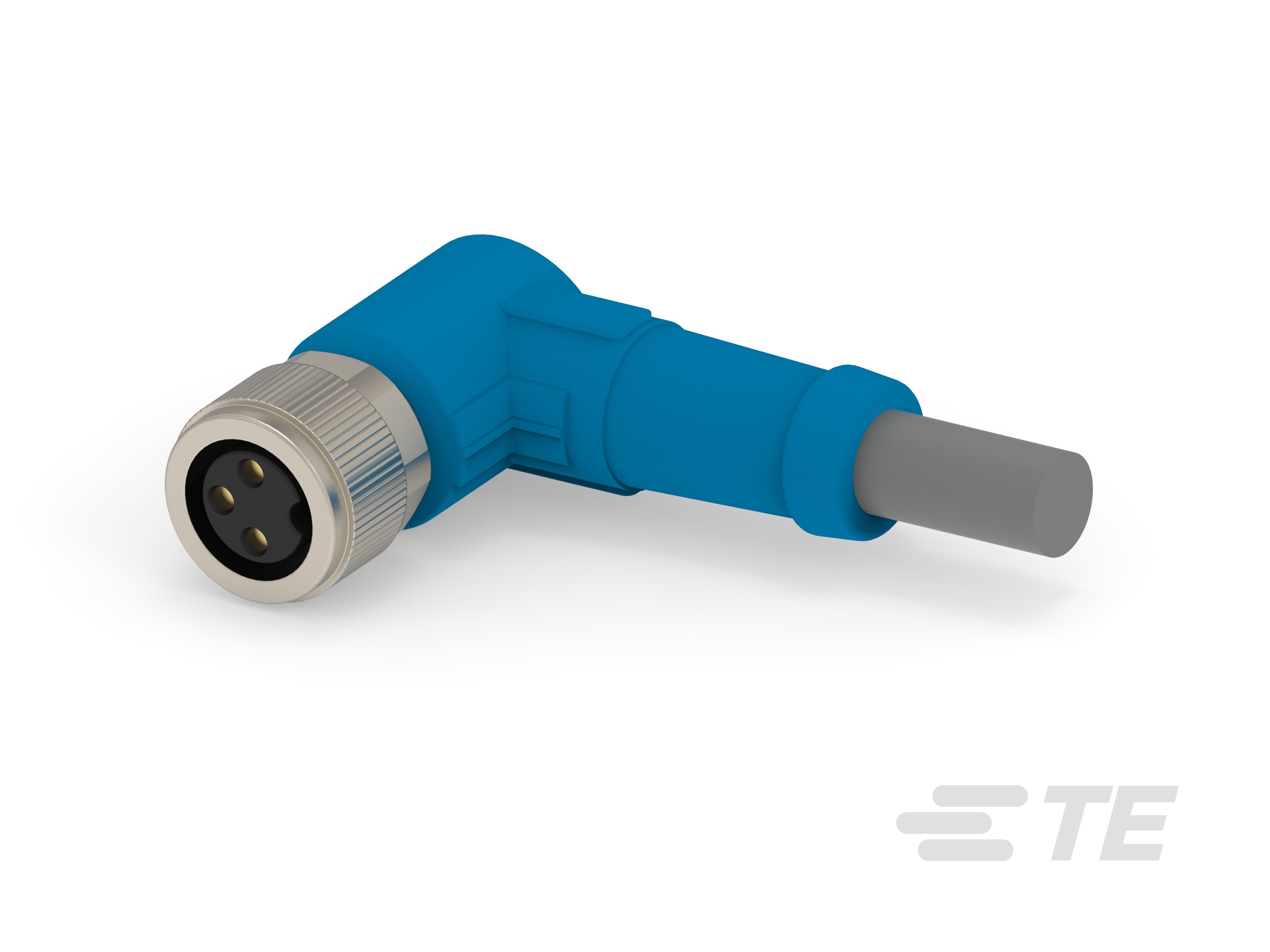 M8 CABLE RA FEMALE 0.5M 3POS PUR CABLE-T4061420003-001