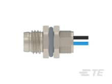 TE CONNECTIVITYTE CONNECTIVITY T4072014041-001-Sensor Cable 7.9 200 mm 4 Positions Pack of 5 Free End M8 Plug 