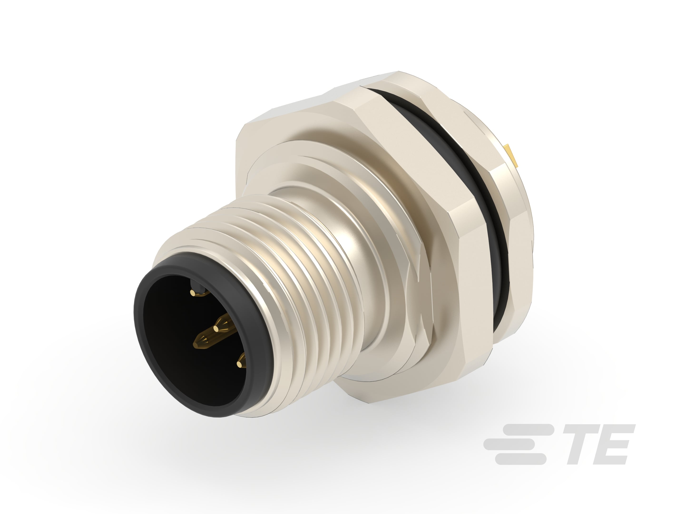 M12,REAR MOUNT,MALE,A,5P,SOLDER WIRE-T4130012051-000
