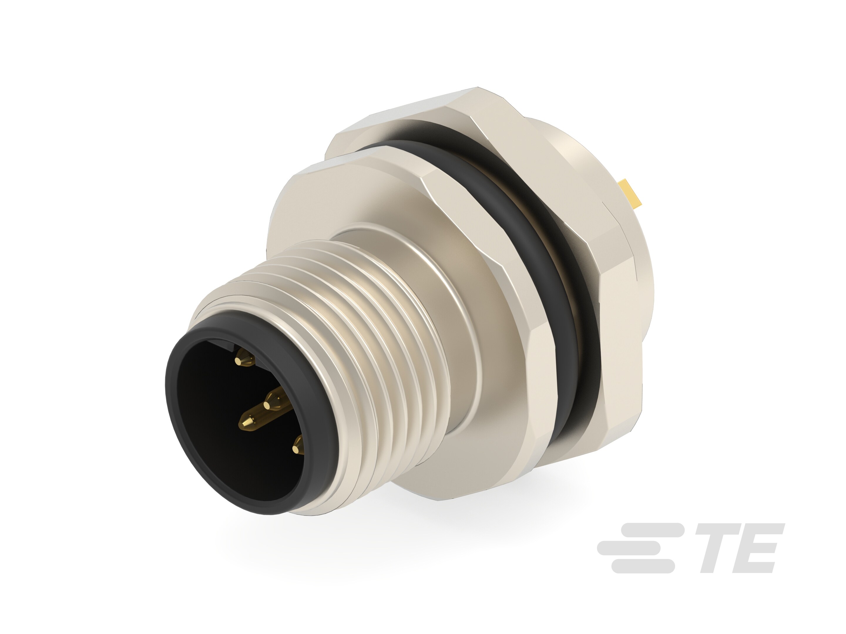 M12,FRONT MOUNT,MALE,B,5P,SOLDER WIRE-T4132412051-000