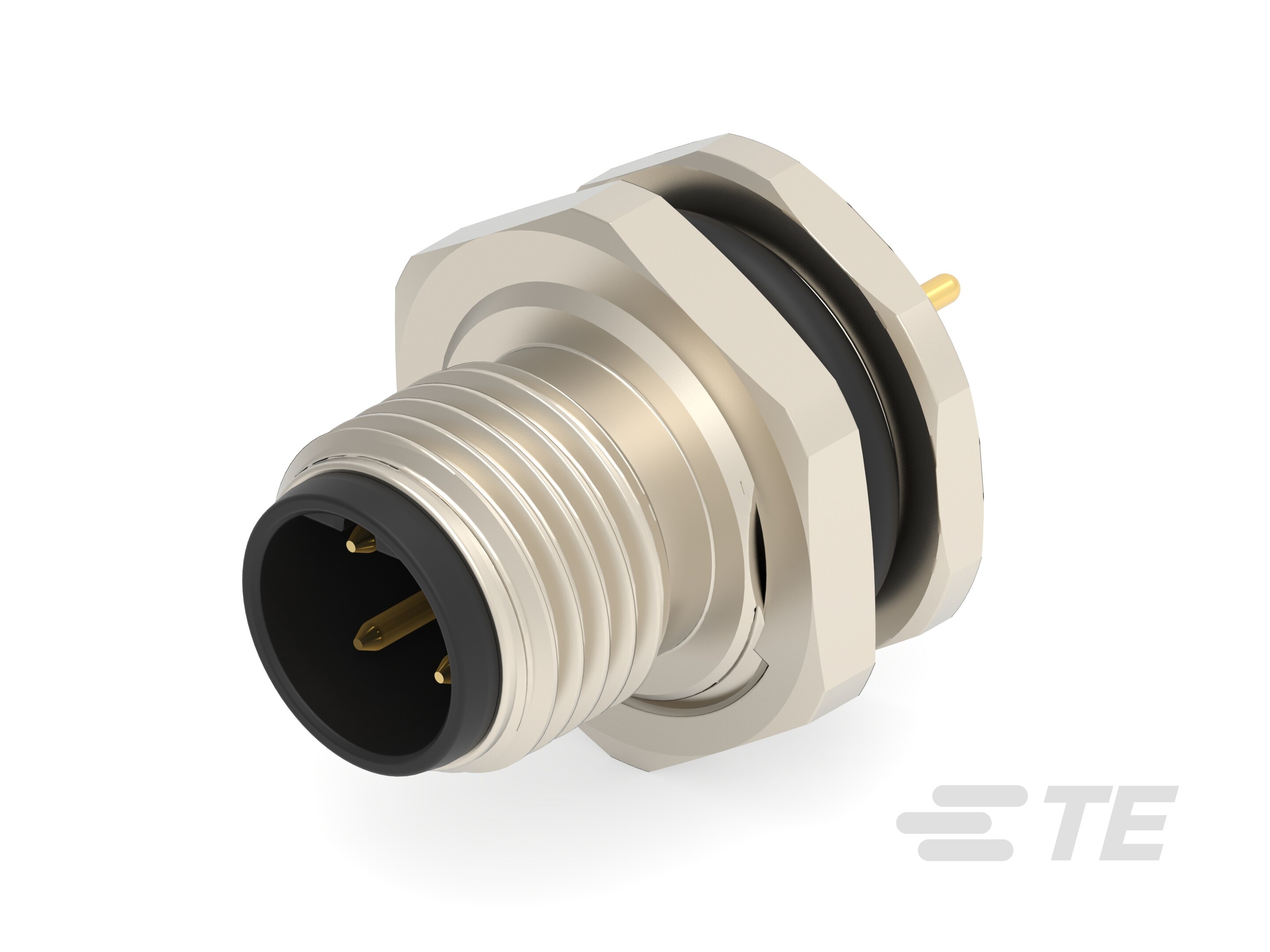 M12,REAR MOUNTING,MALE,B CODE,4P-T4140412041-000