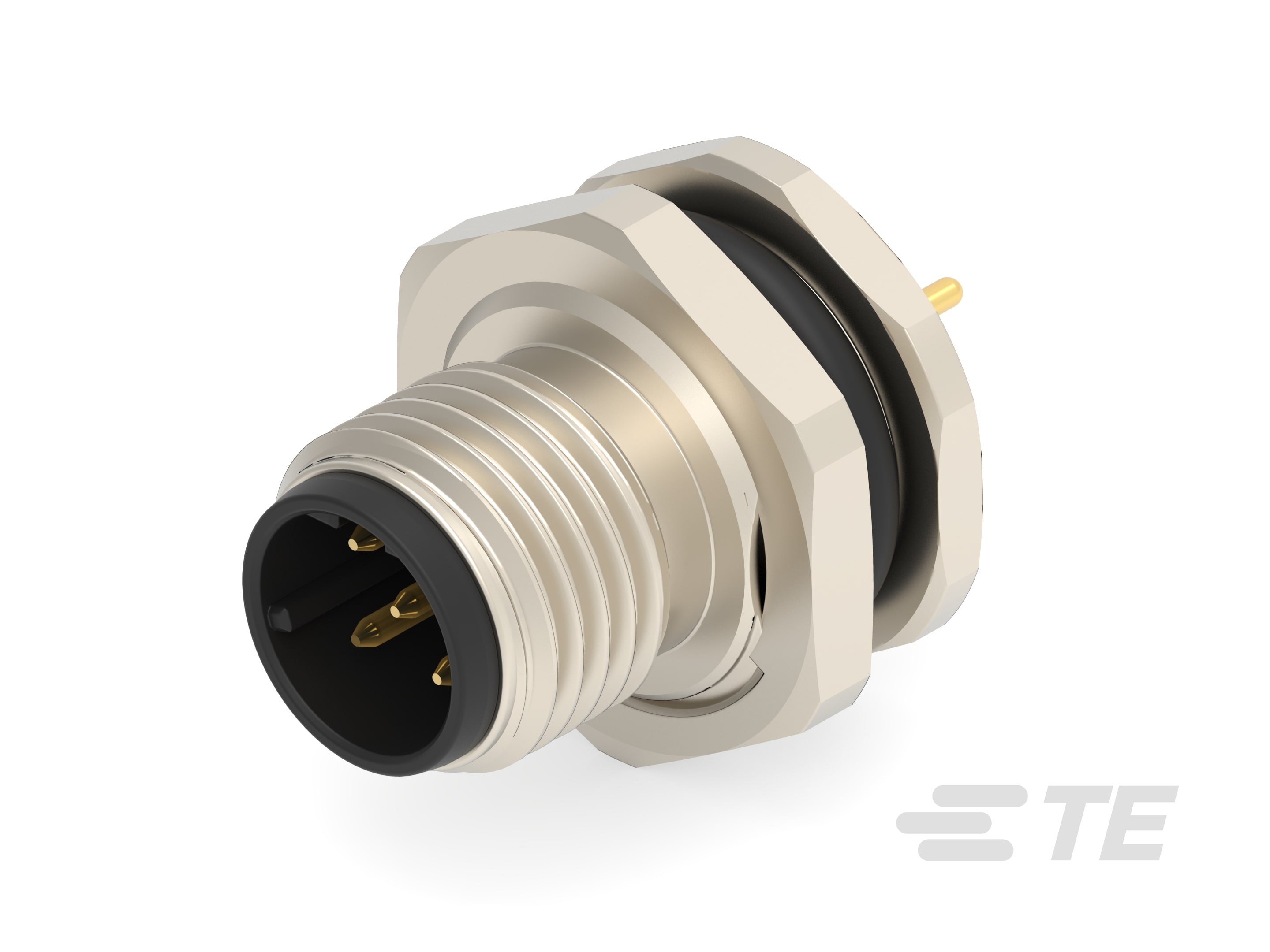 M12,REAR MOUNTING,MALE,D CODE,5P-T4140512051-000