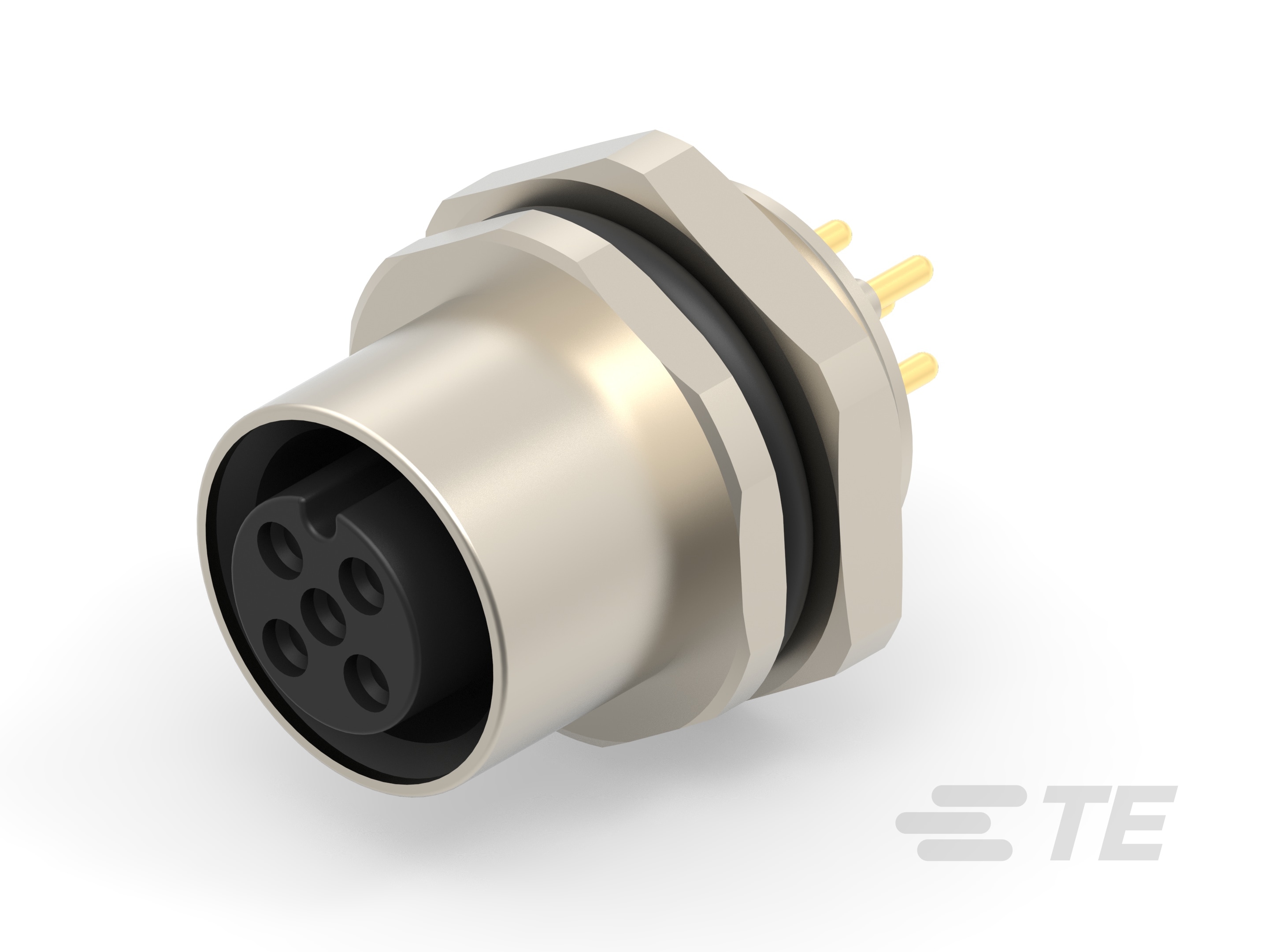 M12,FRONT MOUNTING,FEMALE,A CODE,5P-T4143012051-000