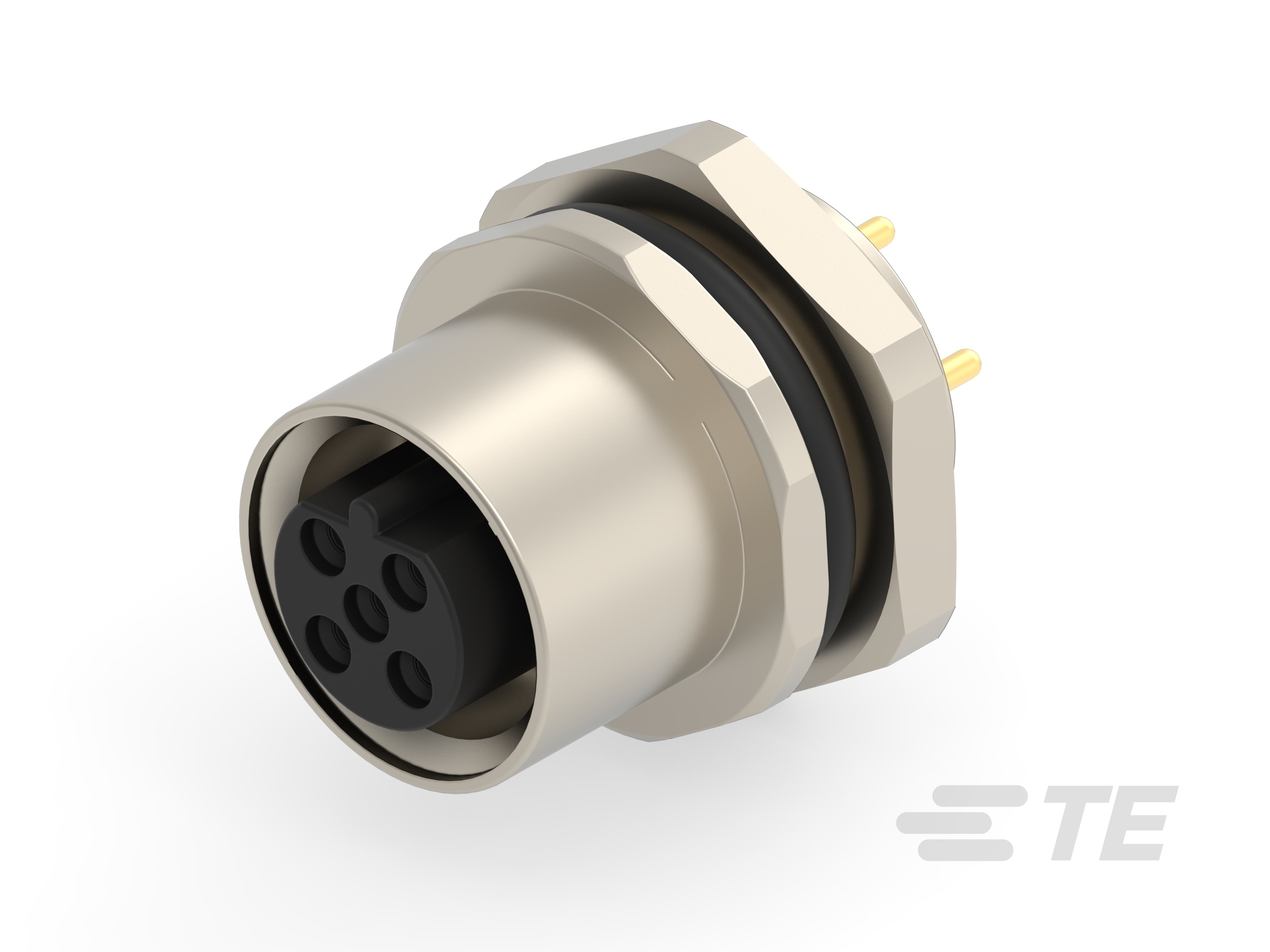 M12,FRONT MOUNTING,FEMALE,B CODE,2P-T4143412021-000