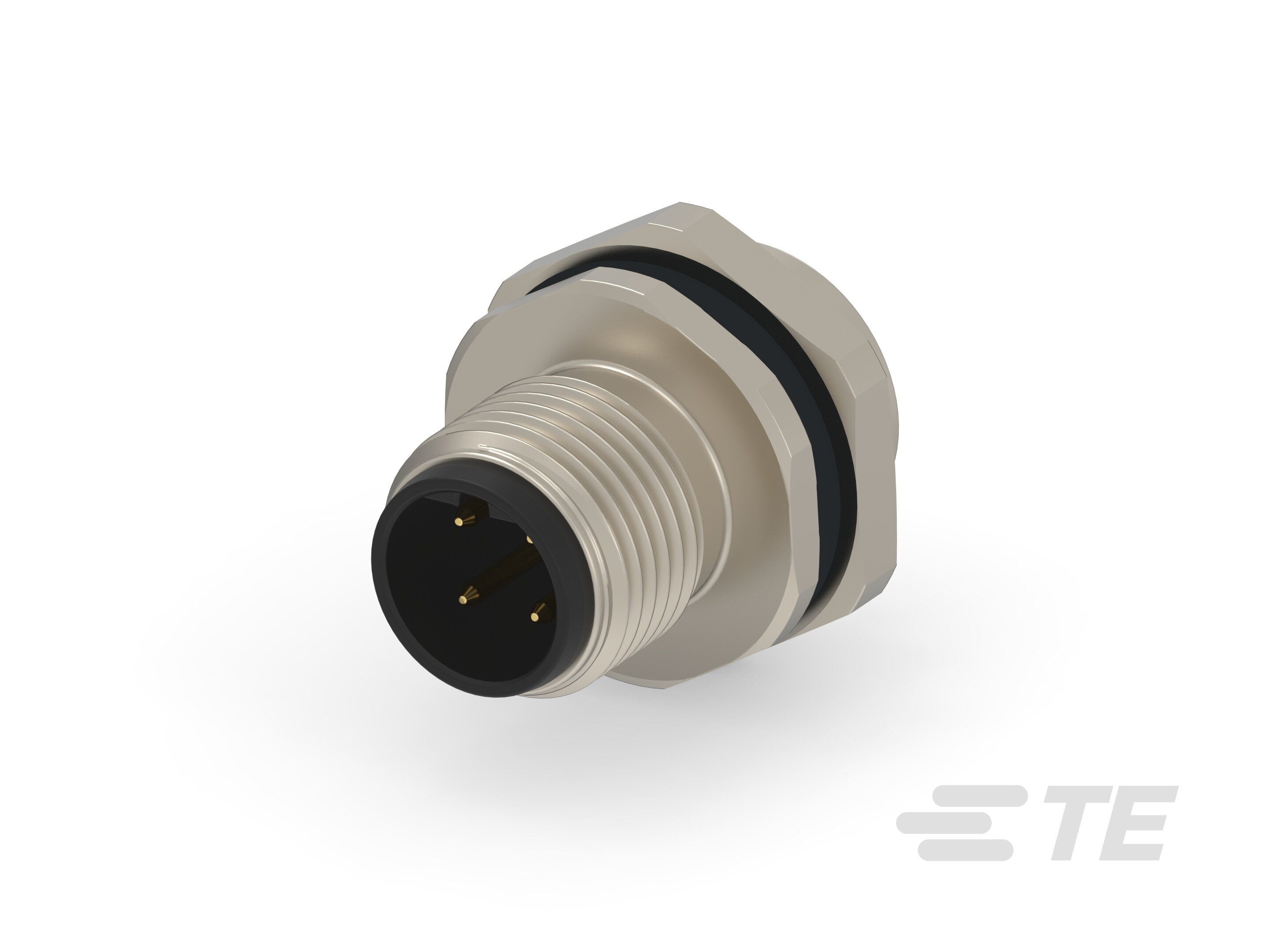 M12,FRONT MOUNTING,MALE,B,4P,0.2M WIRE-T4171210404-001