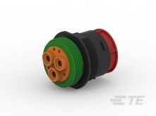 REC, 7P, BLK, N, 4AWG, THD, 4/16, P-YHDP24-24-7PN-CL22