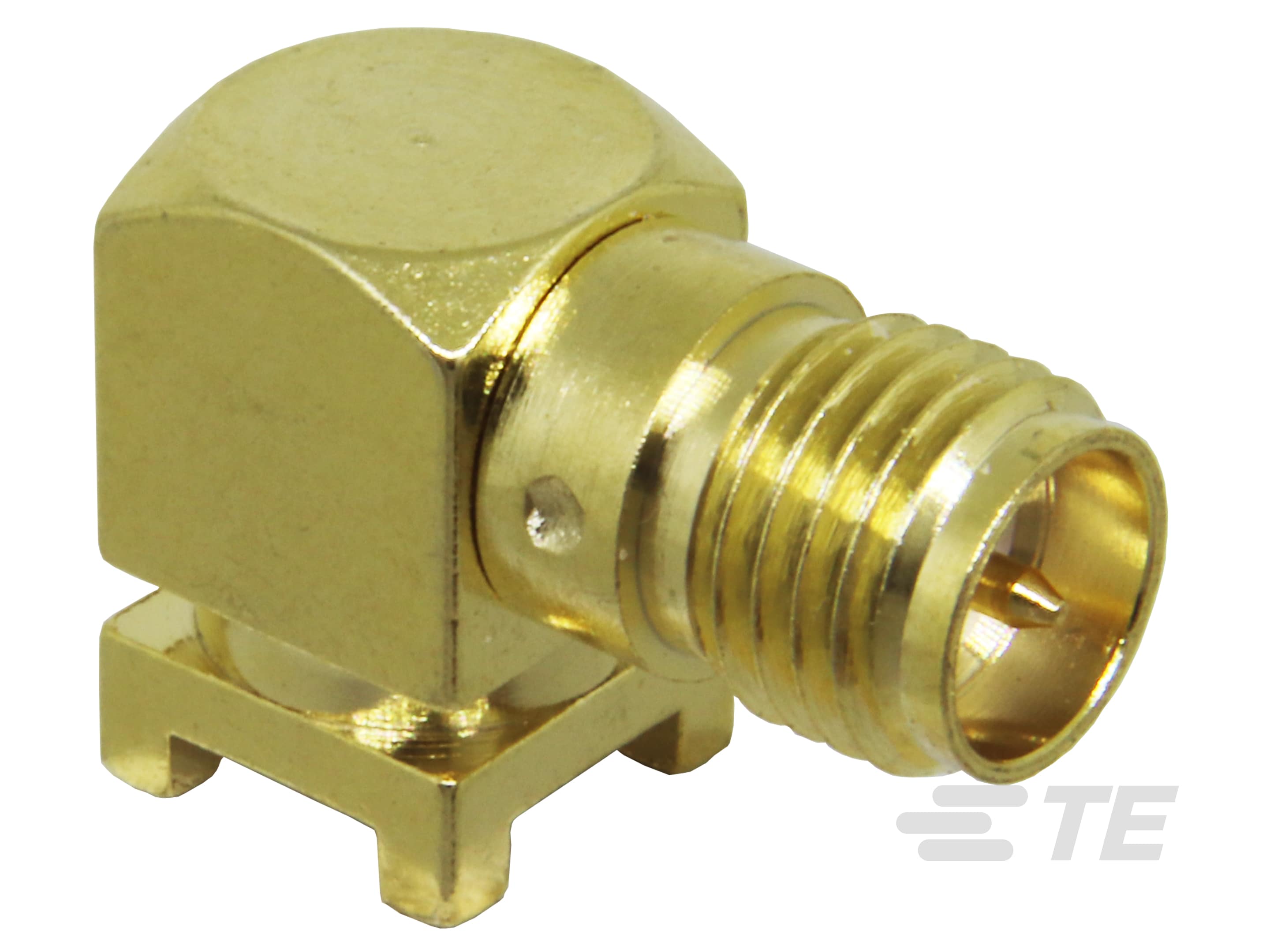 RP-SMA RA Jack 50 Ohm PCB Surface Mount-CONREVSMA002-SMD-G