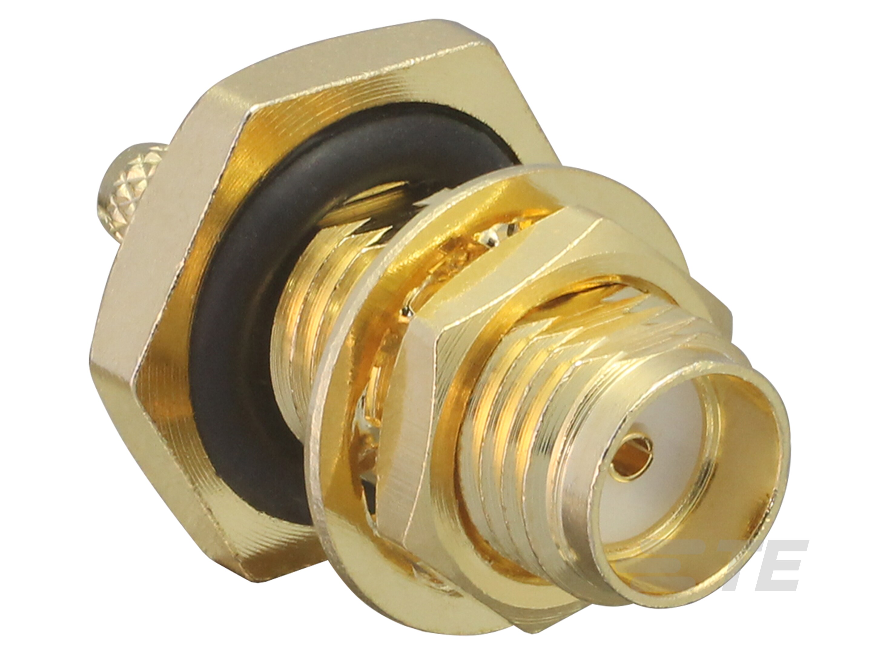 SMA Jack 50 Ohm Cable Crimp Panel Mount-CONSMA014-R178-G
