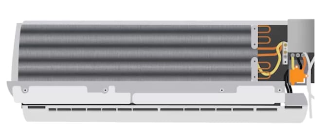 Wall-mounted HVAC unit