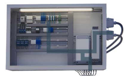 HVAC control panel